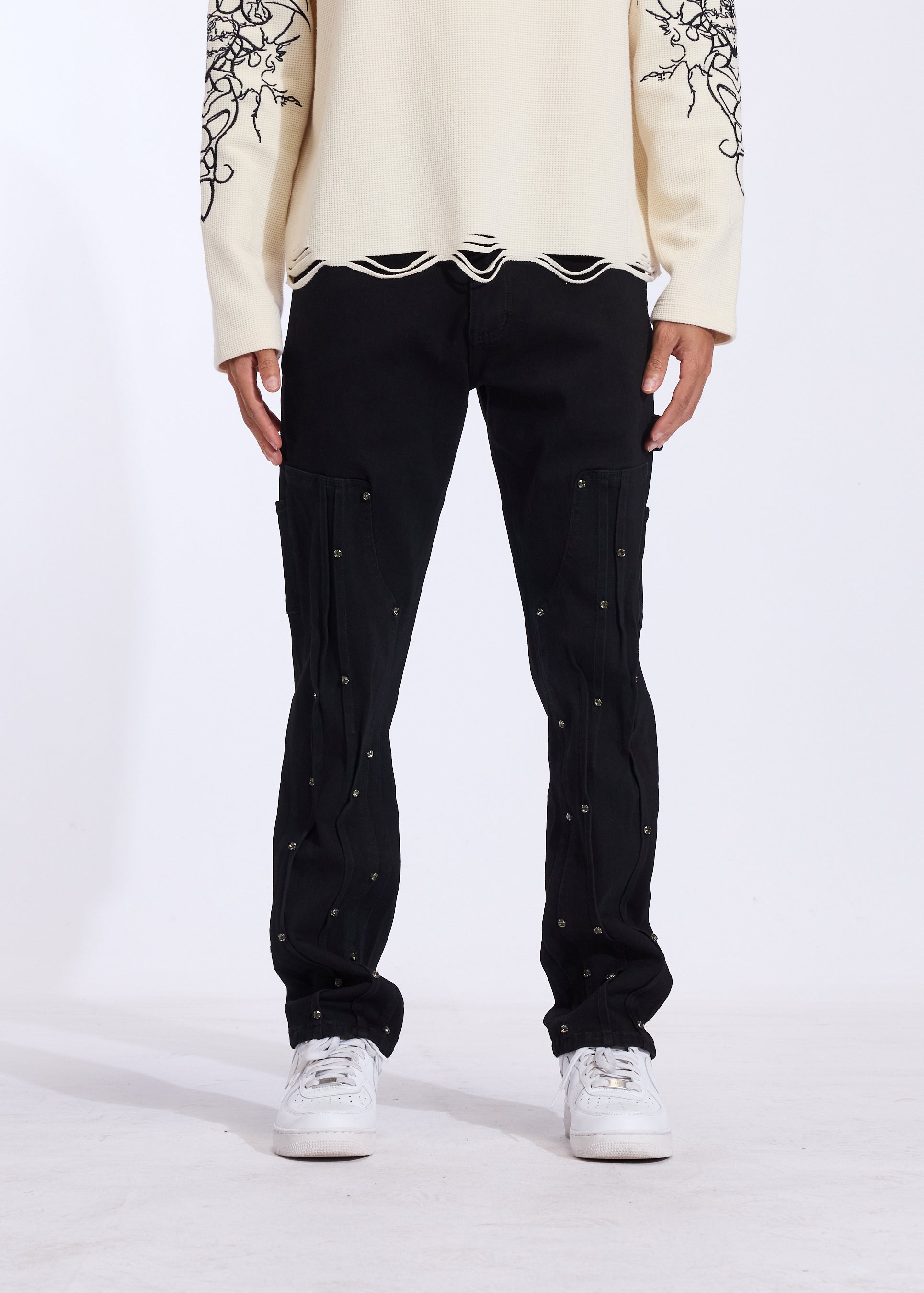 Vader Relaxed Denim (Jet Black)