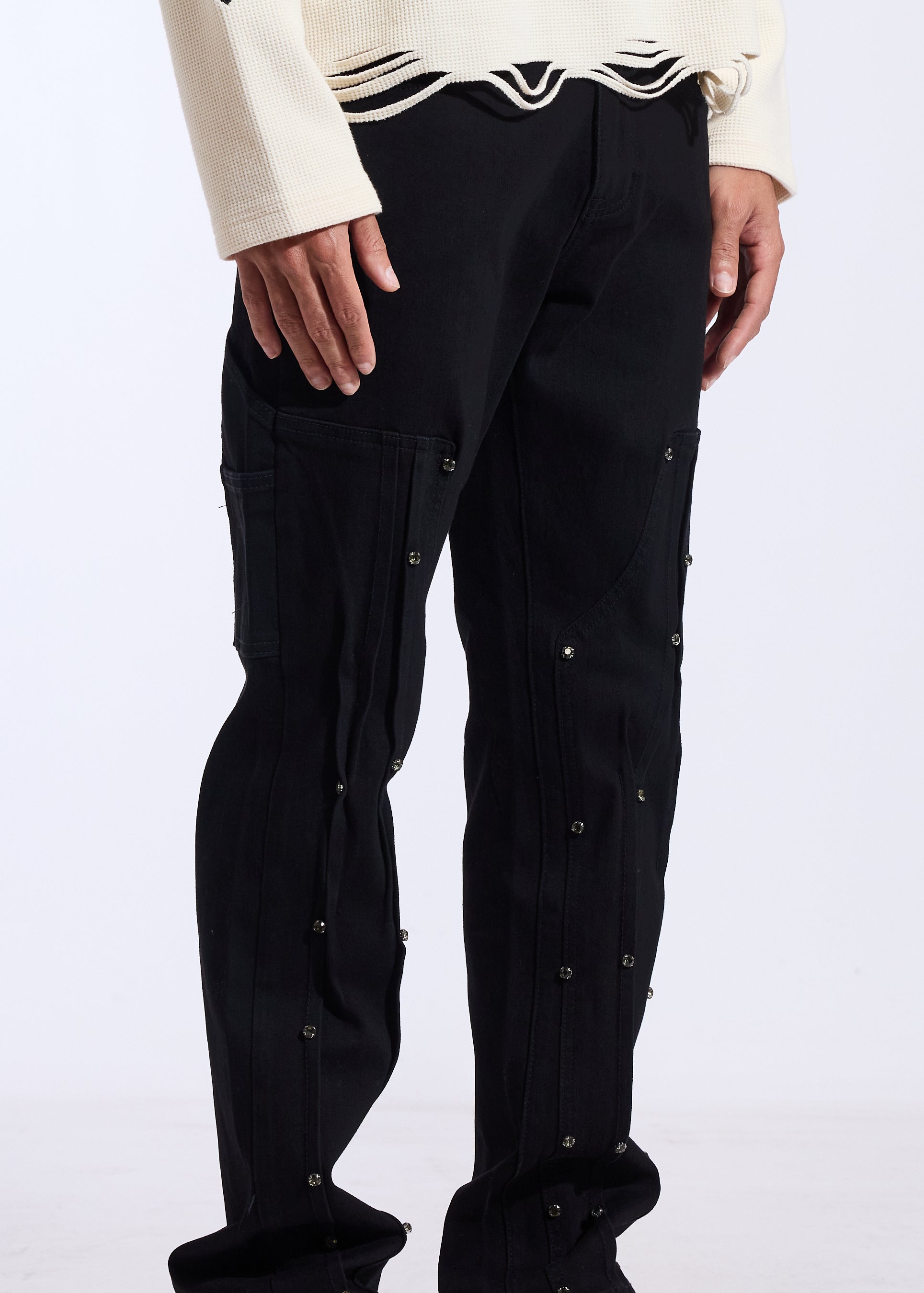 Vader Relaxed Denim (Jet Black)