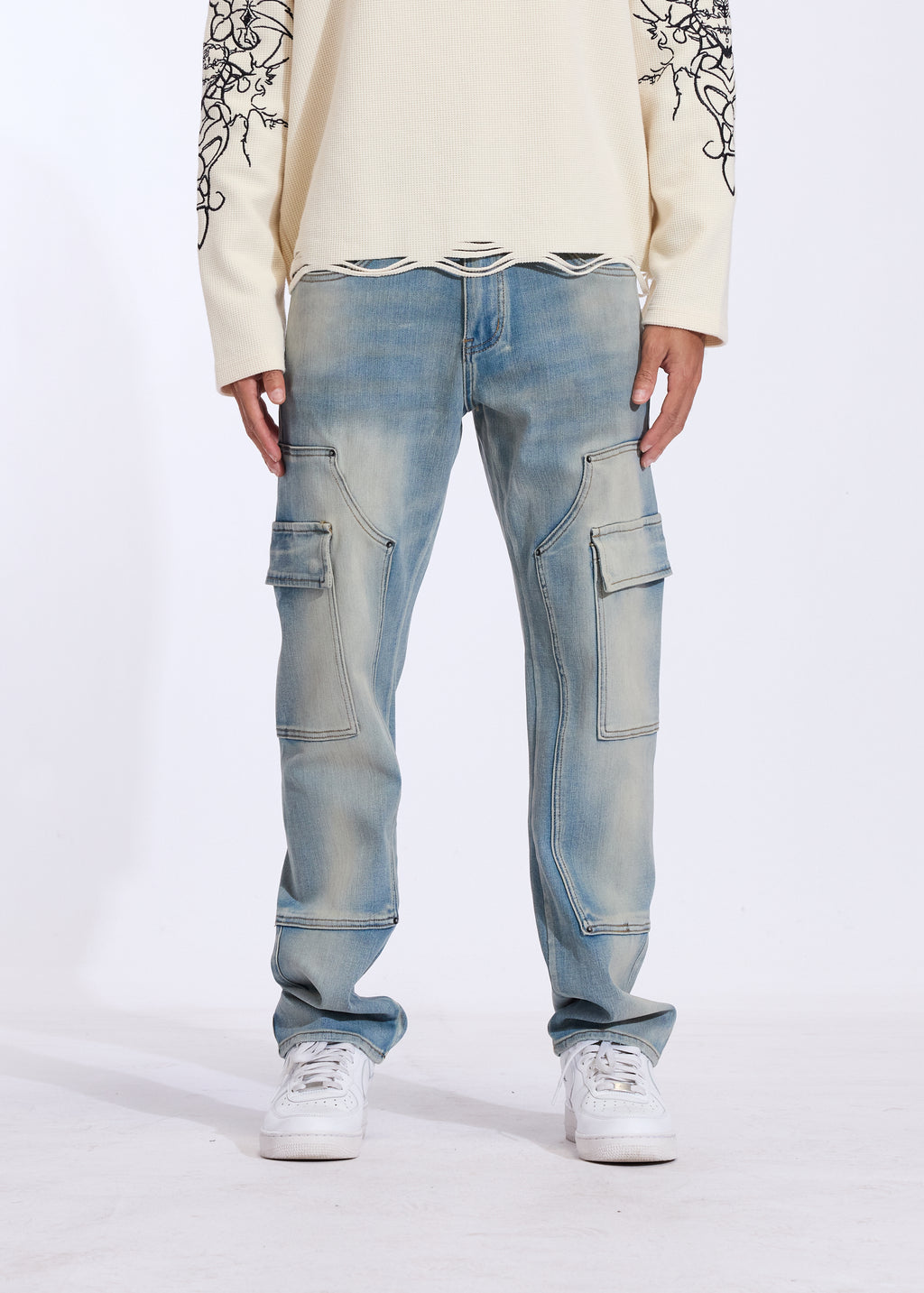 Miller Cargo Denim (Light Wash)