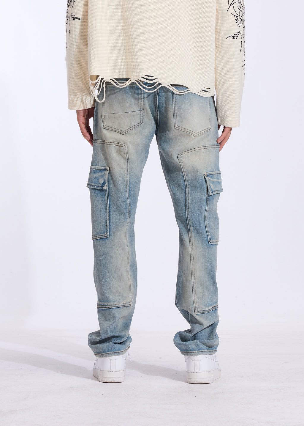 Miller Cargo Denim (Light Wash)