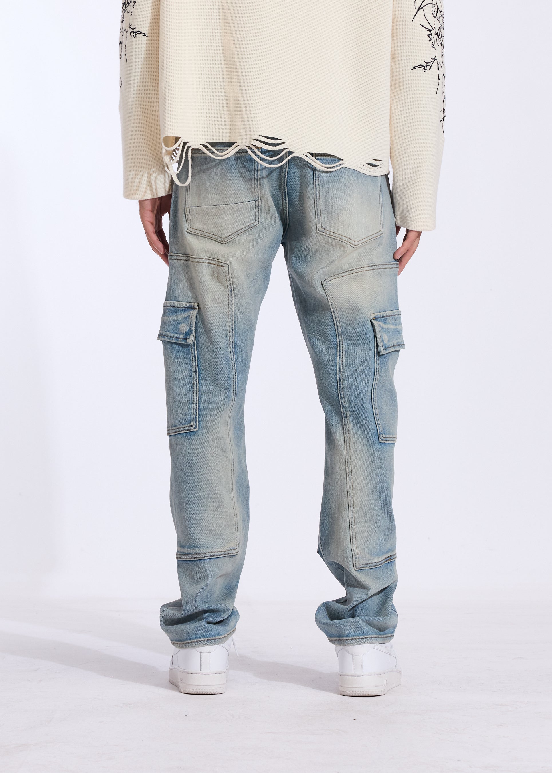 Miller Cargo Denim (Light Wash)