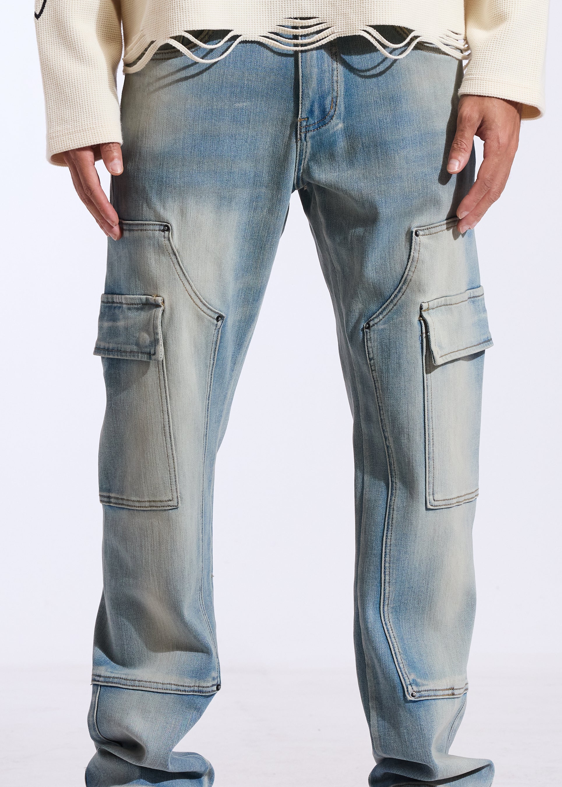 Miller Cargo Denim (Light Wash)
