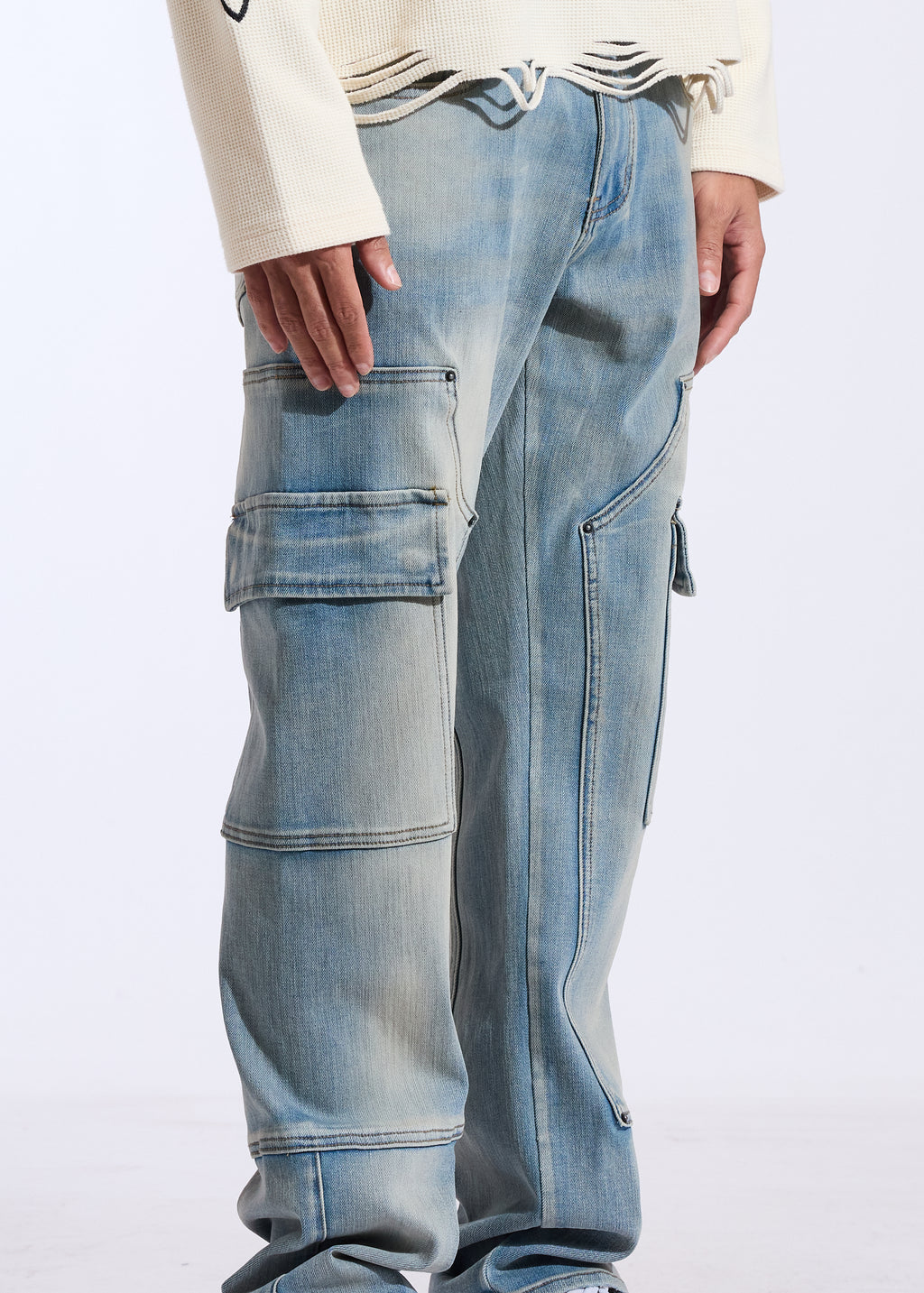 Miller Cargo Denim (Light Wash)