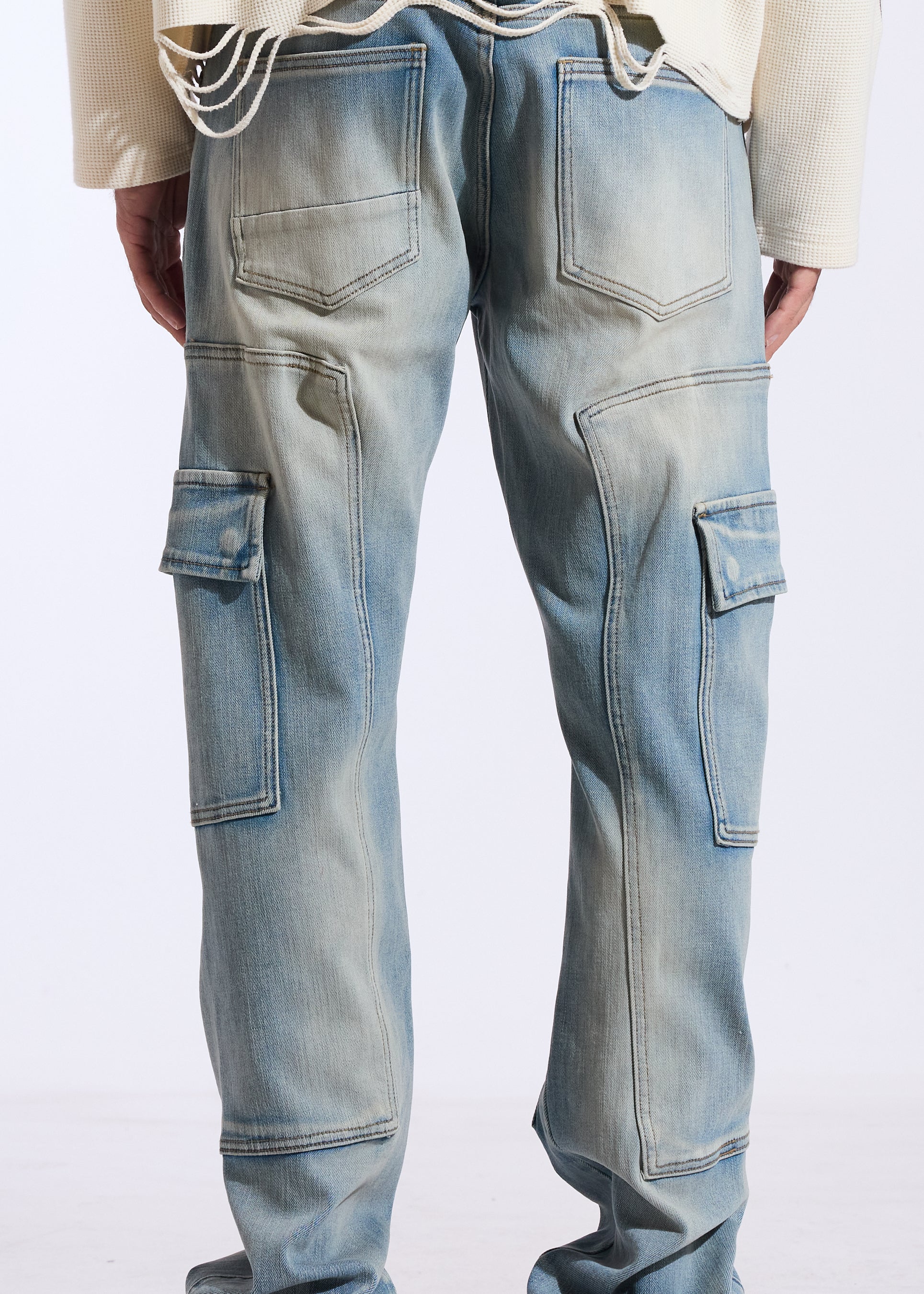 Miller Cargo Denim (Light Wash)