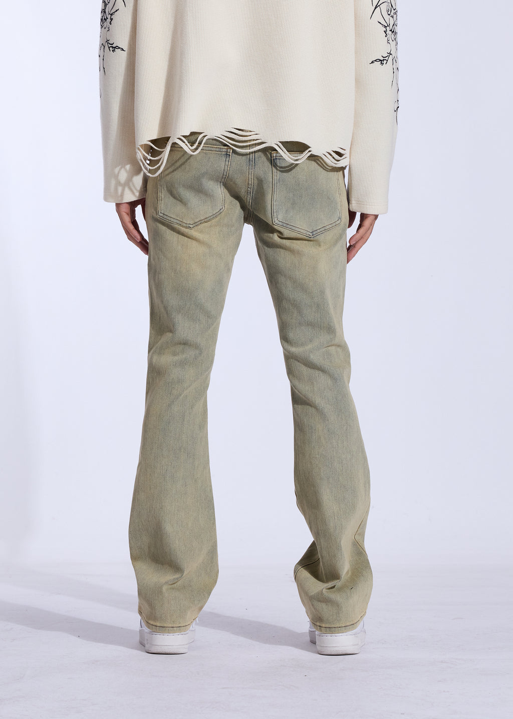 Arch Flare Denim (Light Sand)