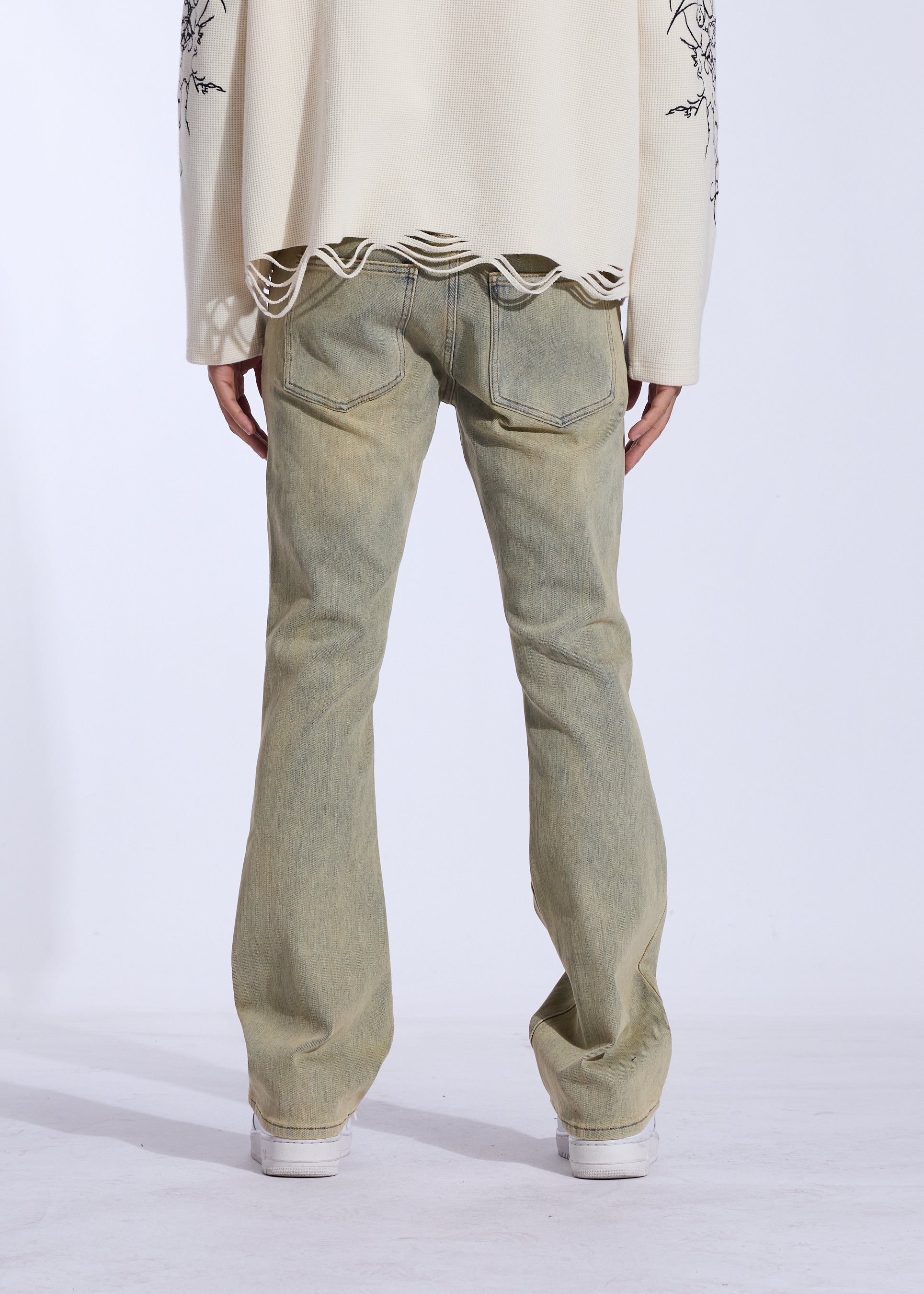 Arch Flare Denim (Light Sand)