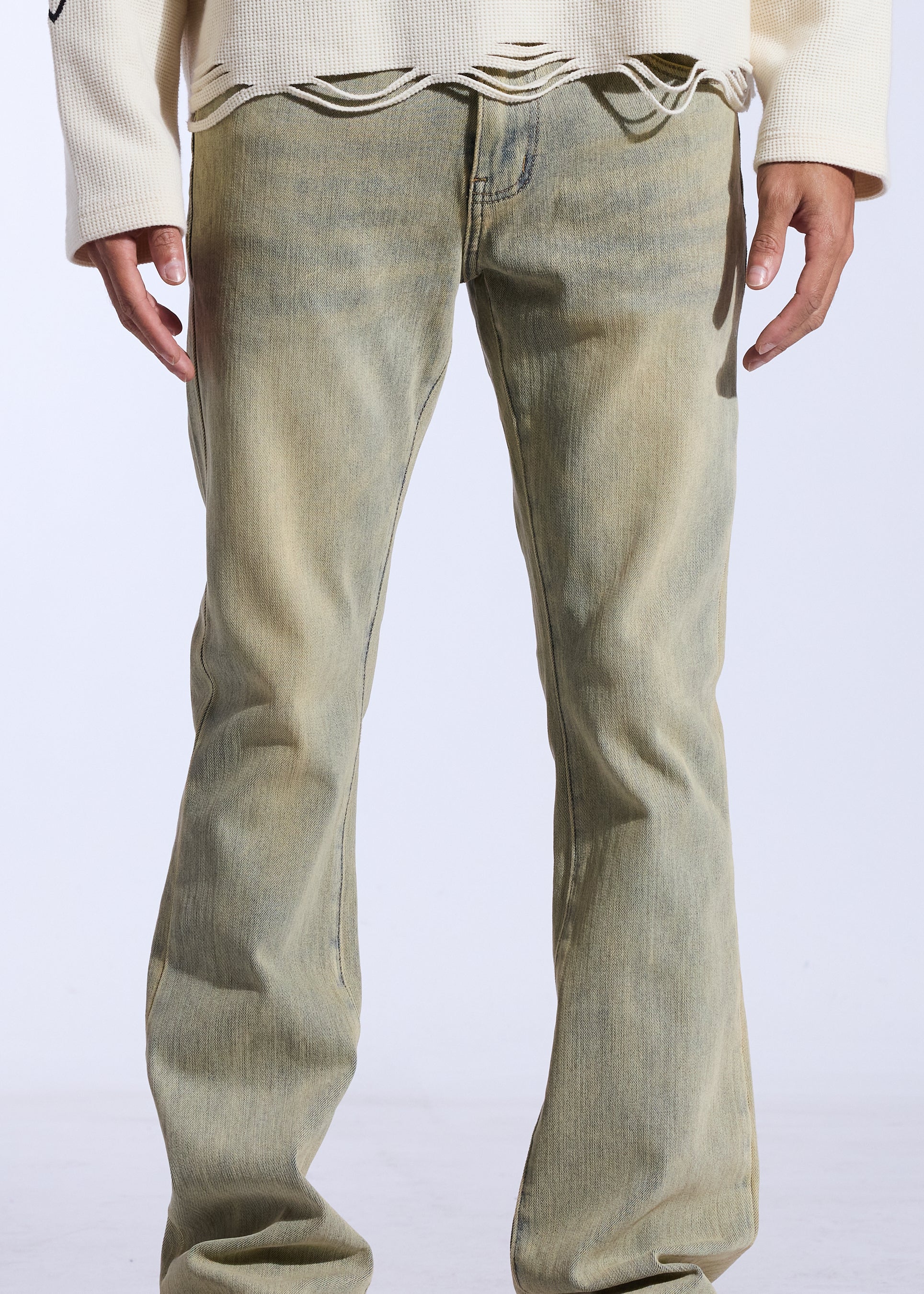 Arch Flare Denim (Light Sand)
