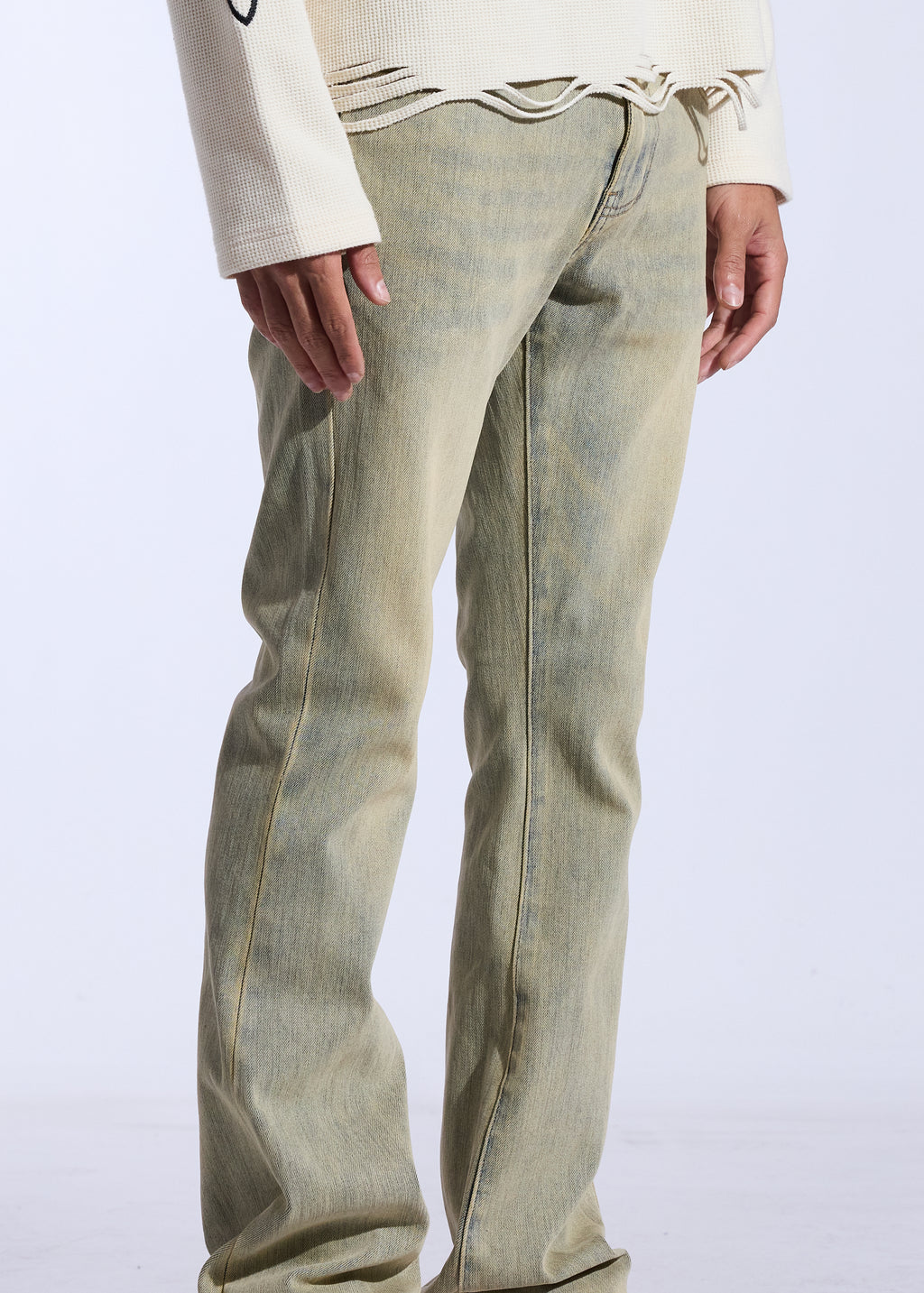 Arch Flare Denim (Light Sand)
