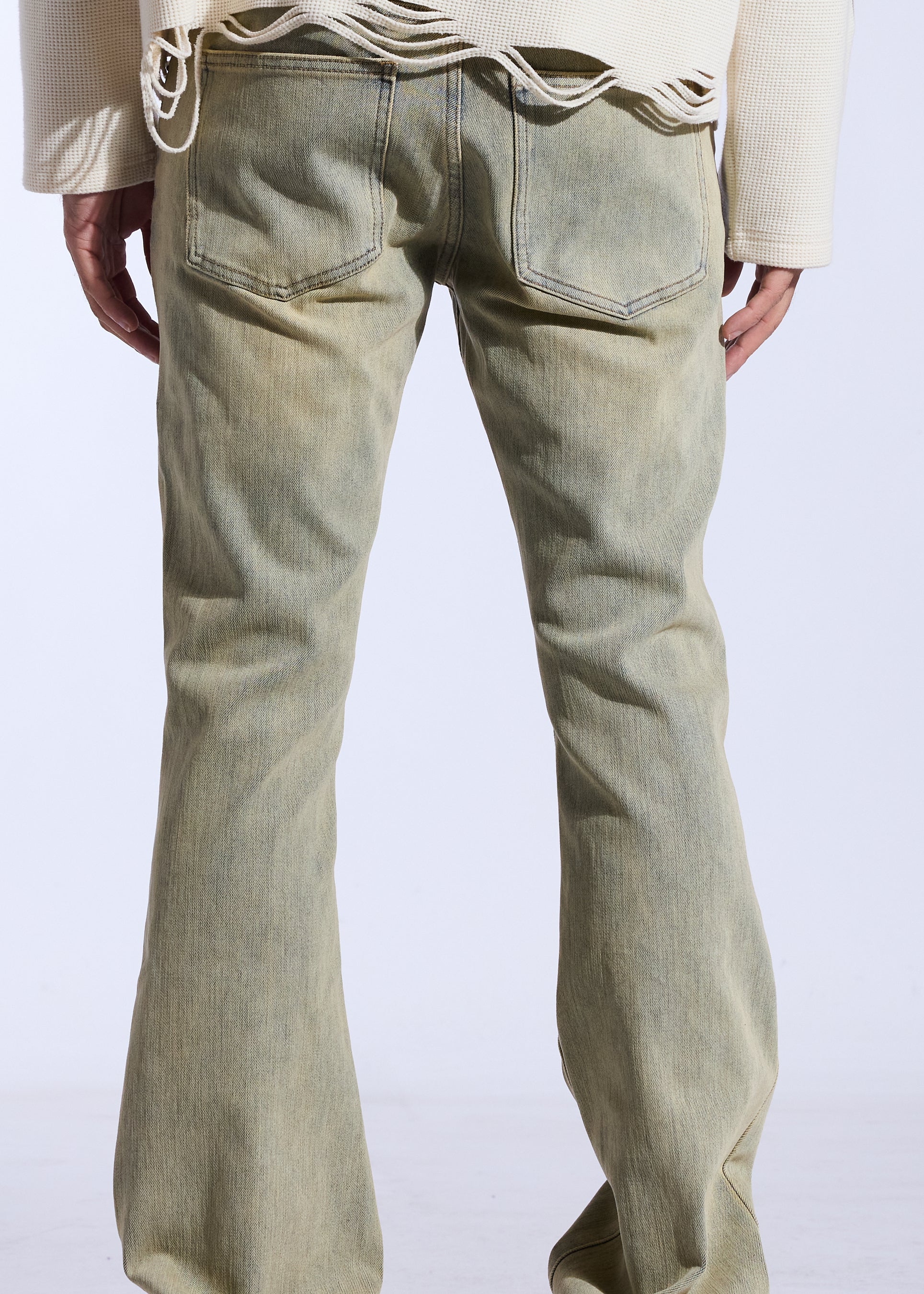 Arch Flare Denim (Light Sand)
