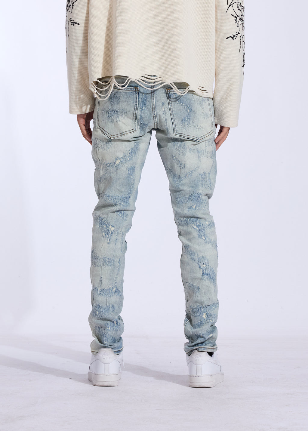 Andrew Skinny Denim (Light Distress)