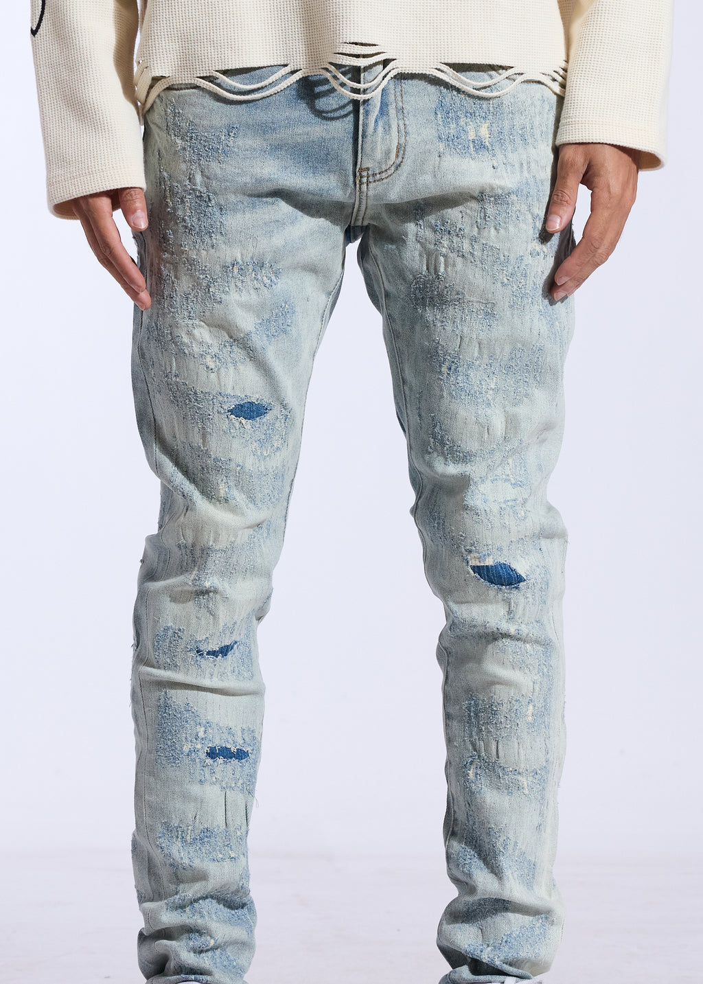 Andrew Skinny Denim (Light Distress)