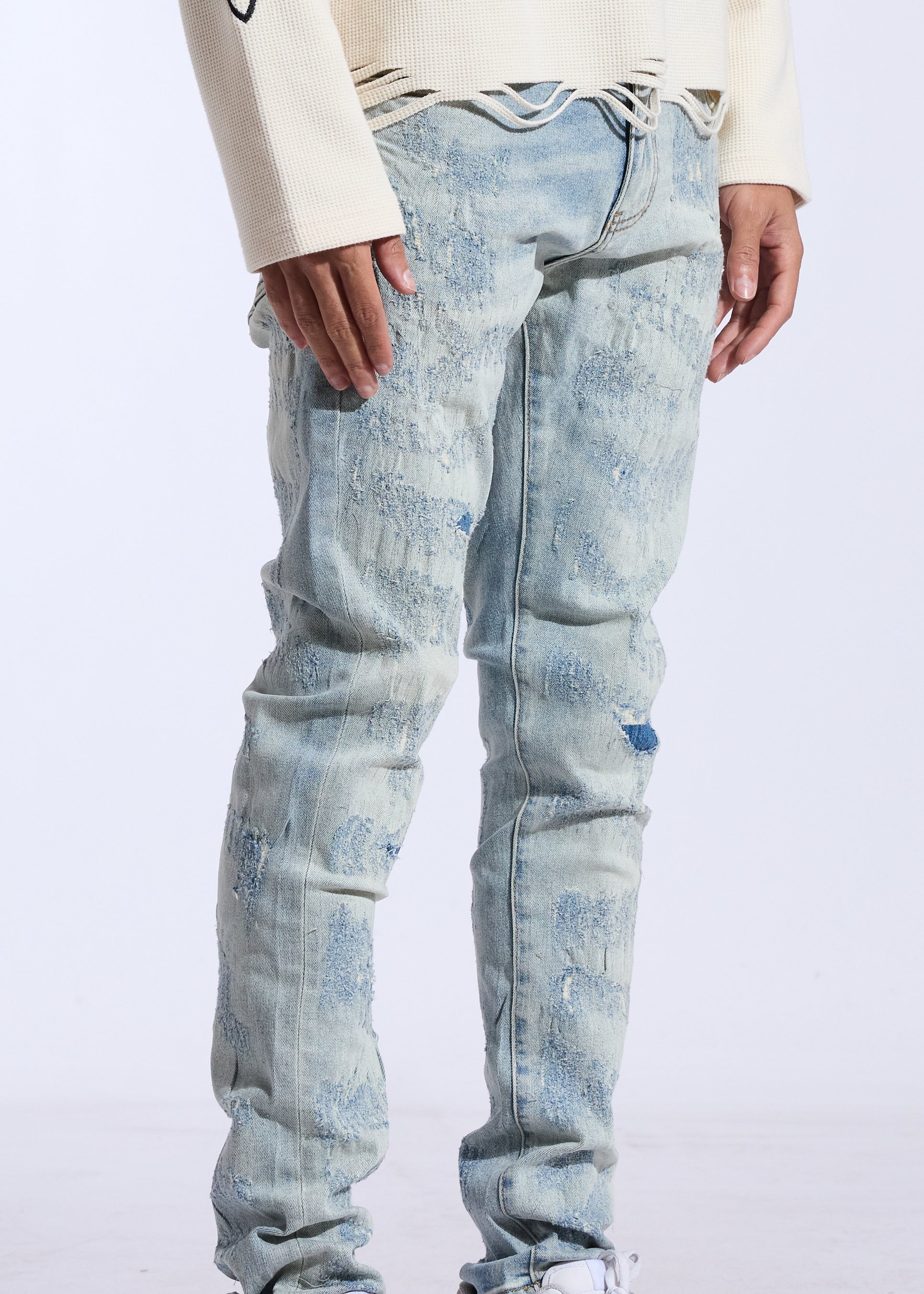 Andrew Skinny Denim (Light Distress)