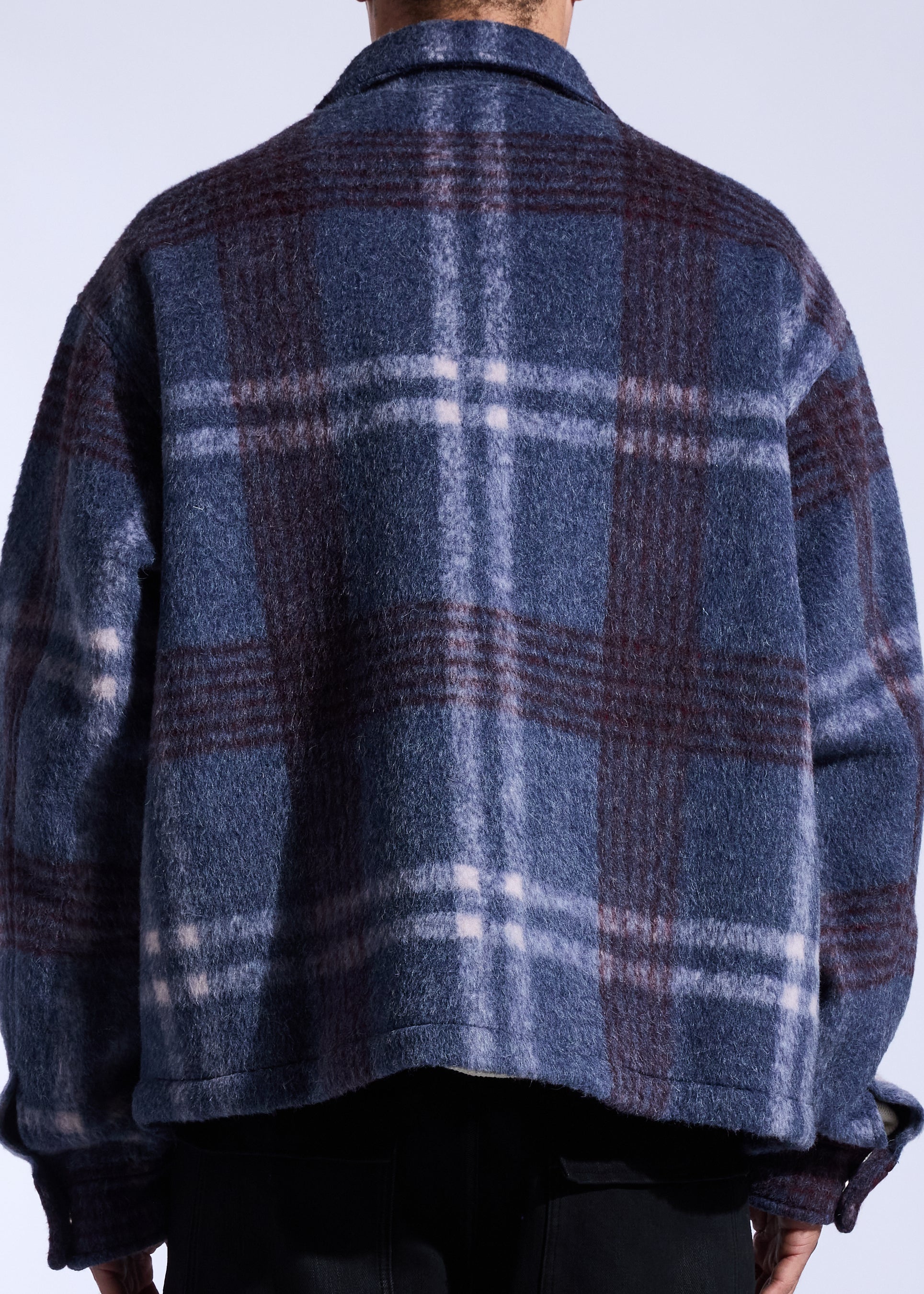 Irvine Mohair Jacket (Blue)
