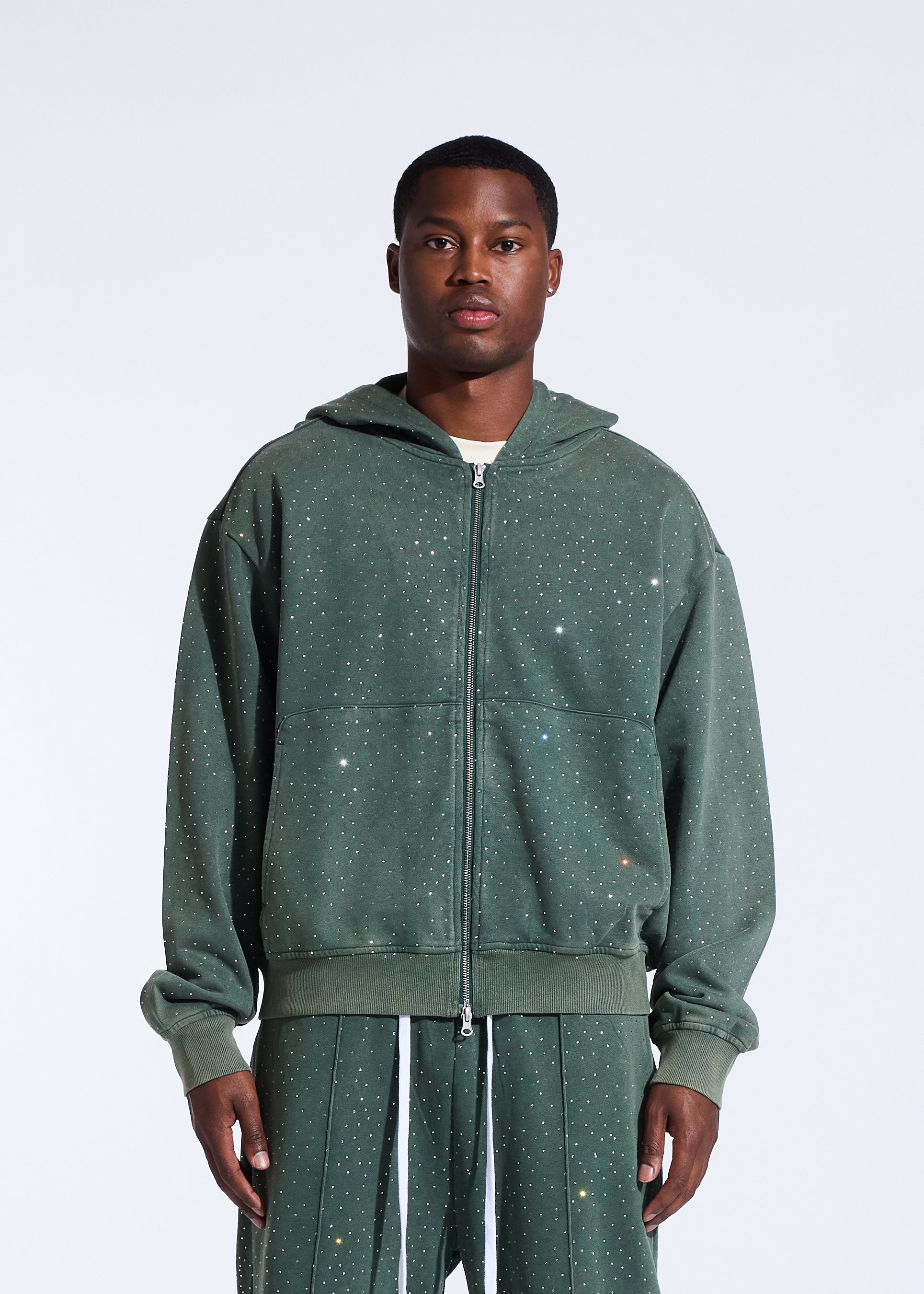 Nova Hoodie (Ice Green) – Crysp Denim