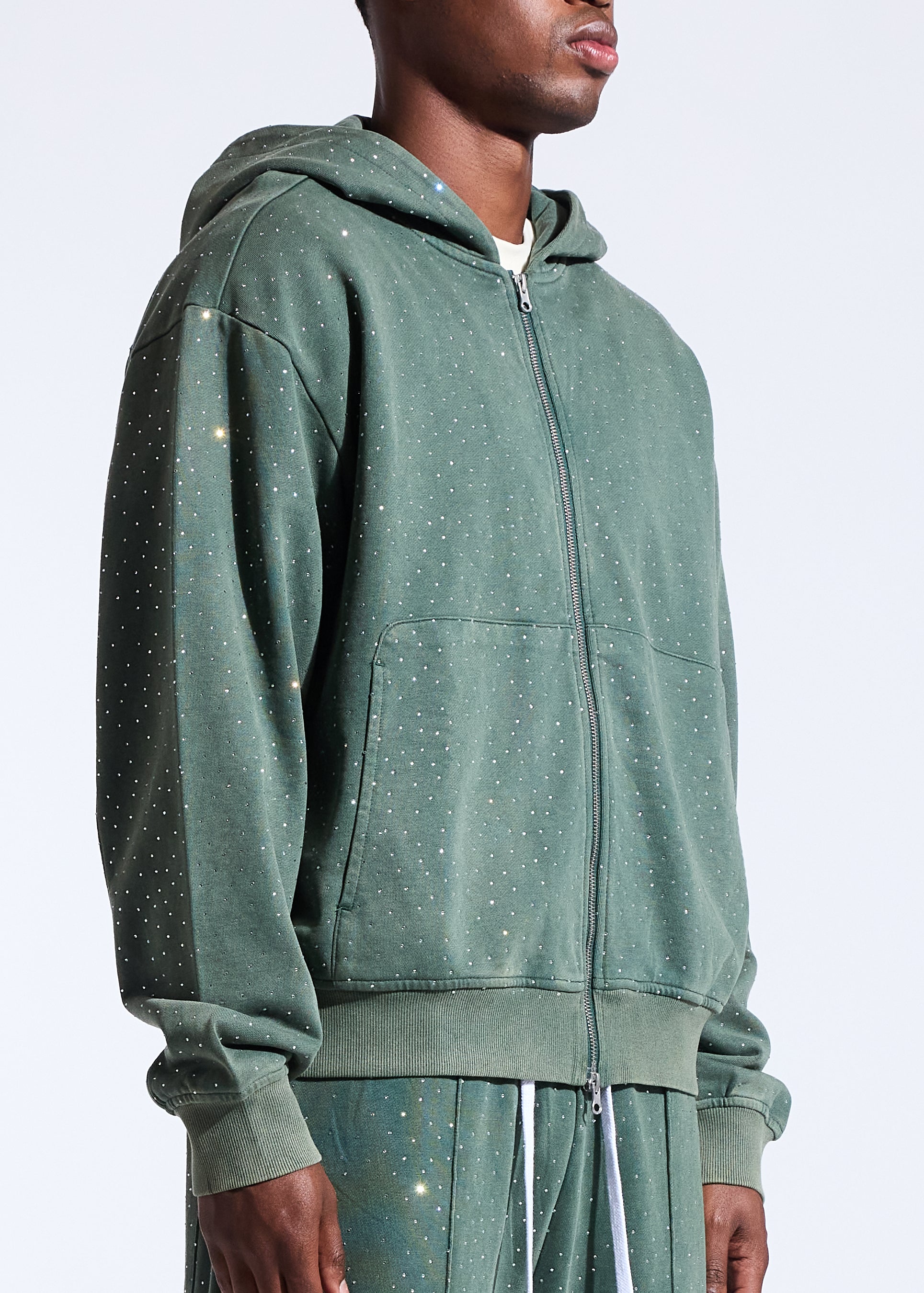 Nova Hoodie (Ice Green) – Crysp Denim