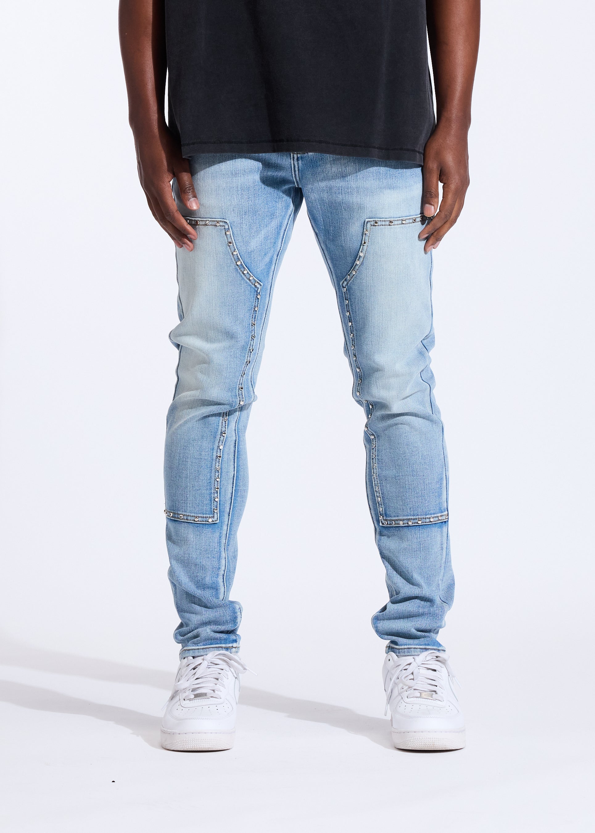 Steel Skinny Denim (Light Wash)