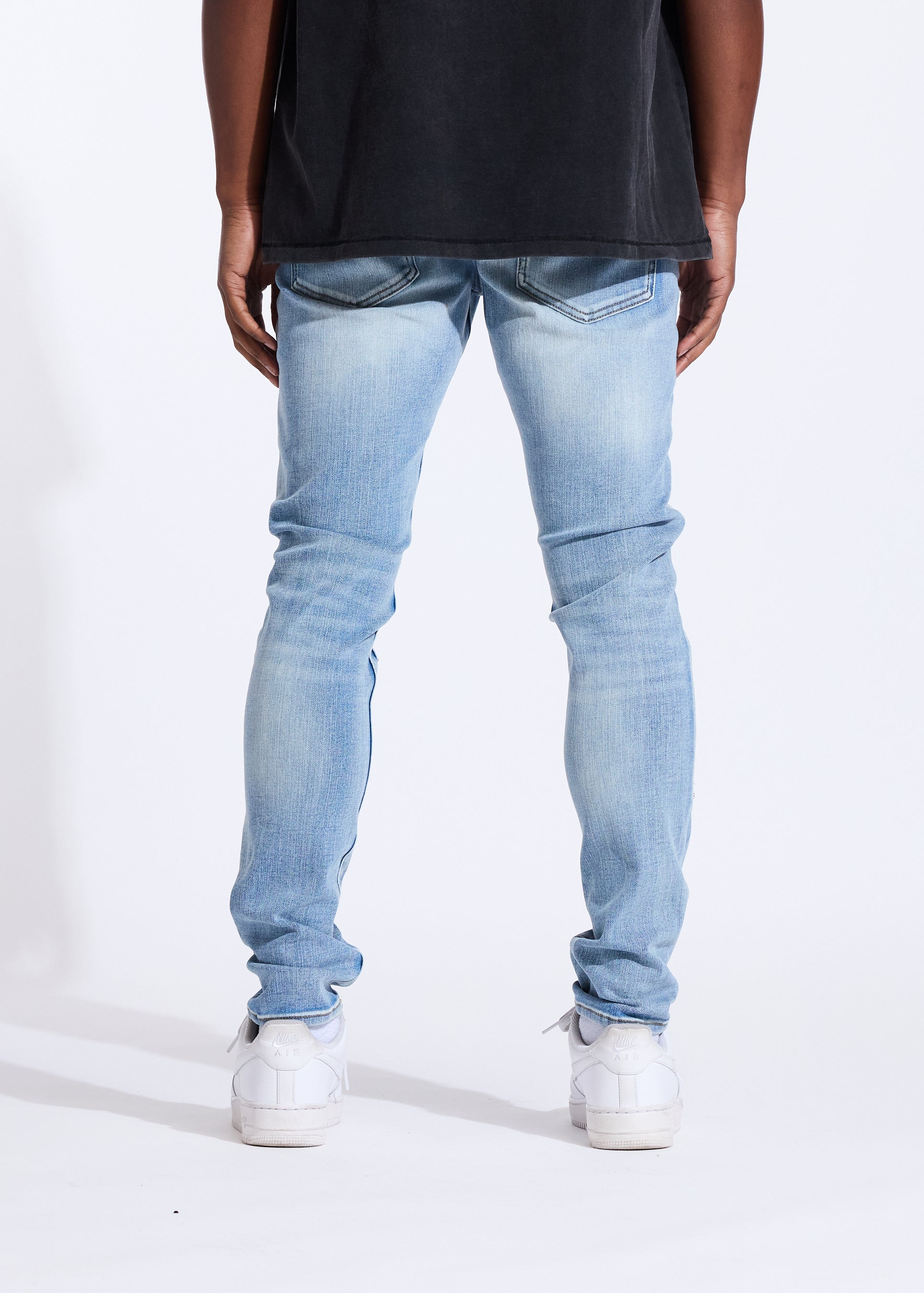Steel Skinny Denim (Light Wash)