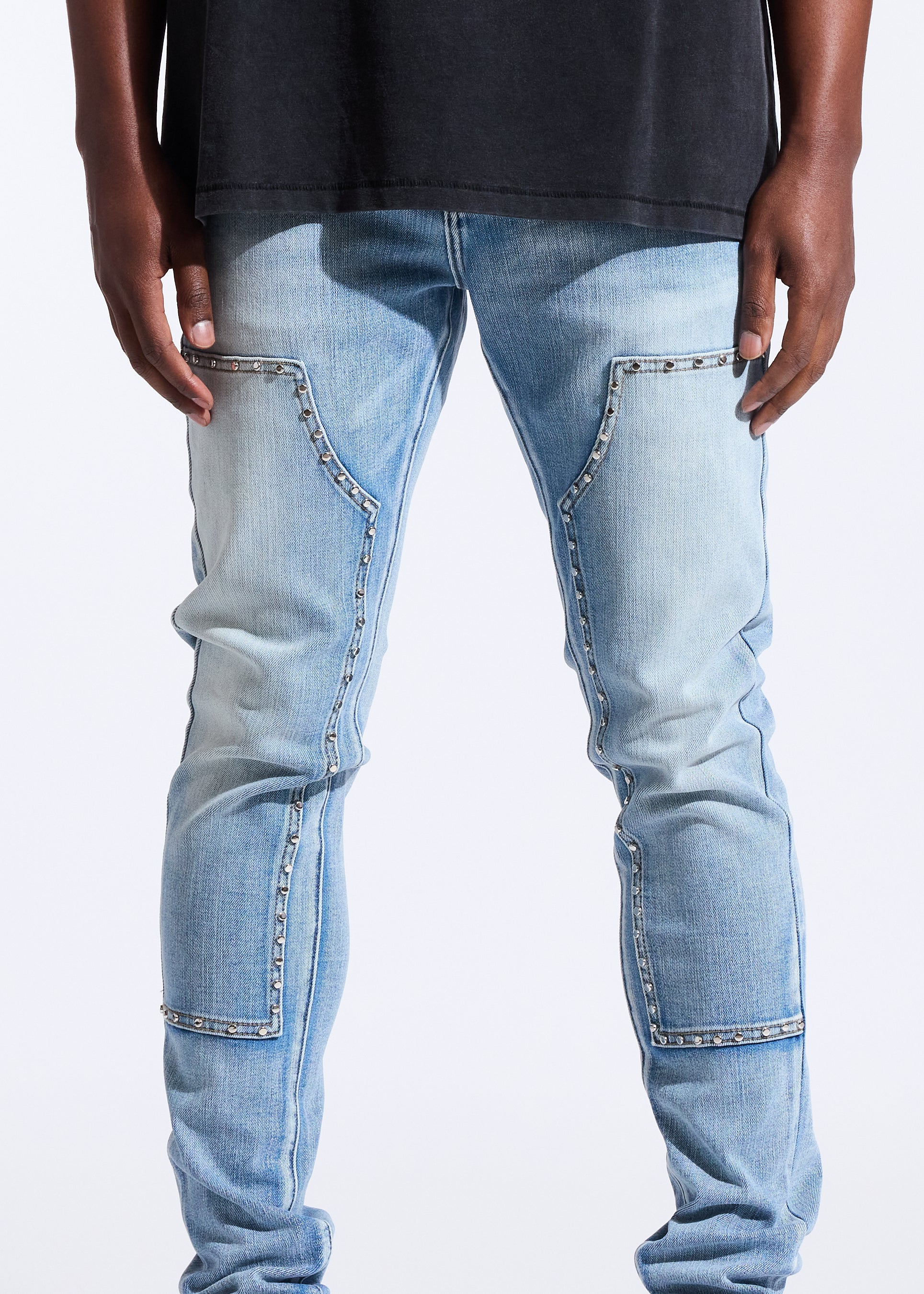 Steel Skinny Denim (Light Wash)