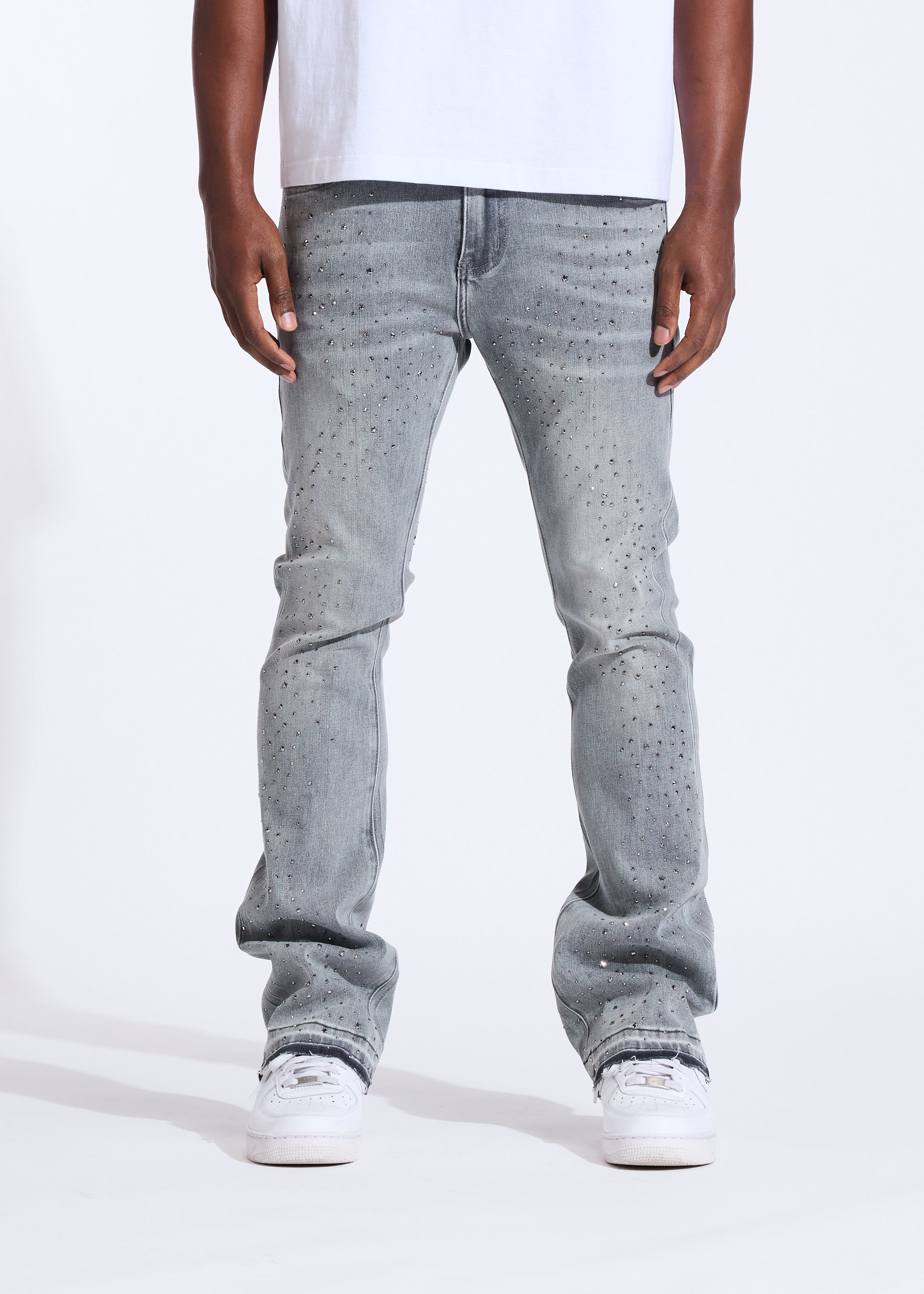Wiz Flare Denim (Ice Grey)