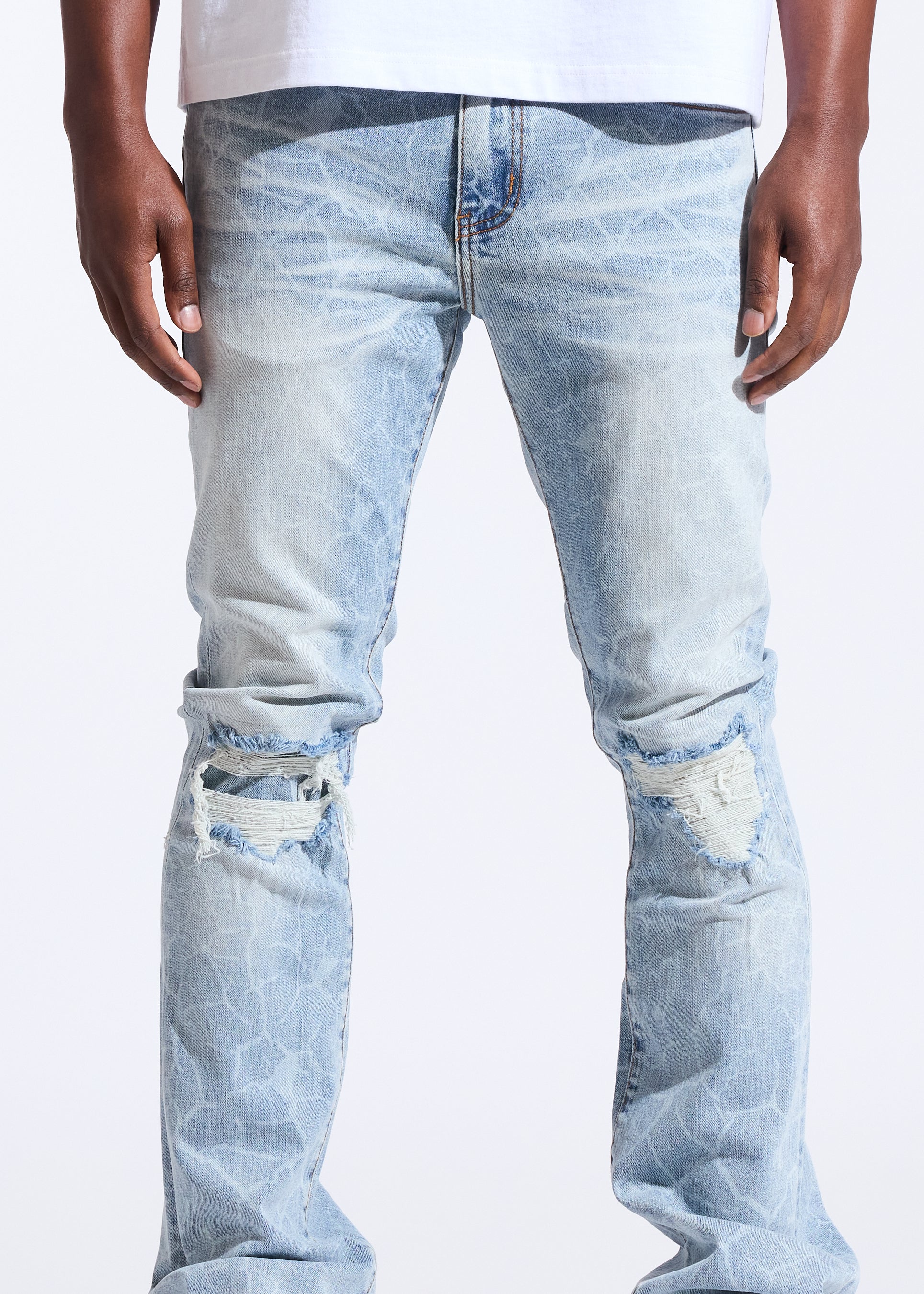 Wave Flare Denim (Light Vintage)
