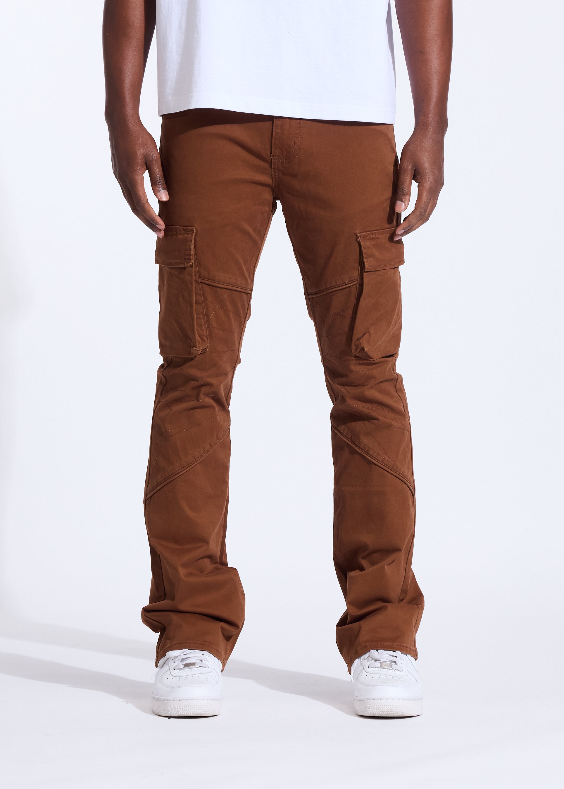 West Flare Denim (Burnt Clay)