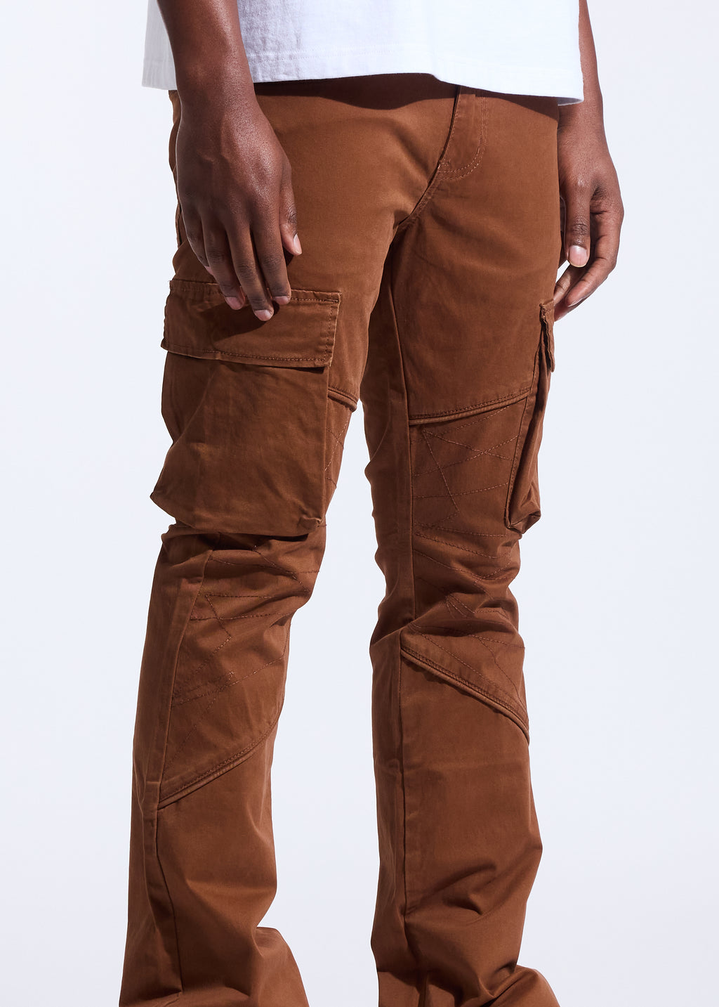 West Flare Denim (Burnt Clay)