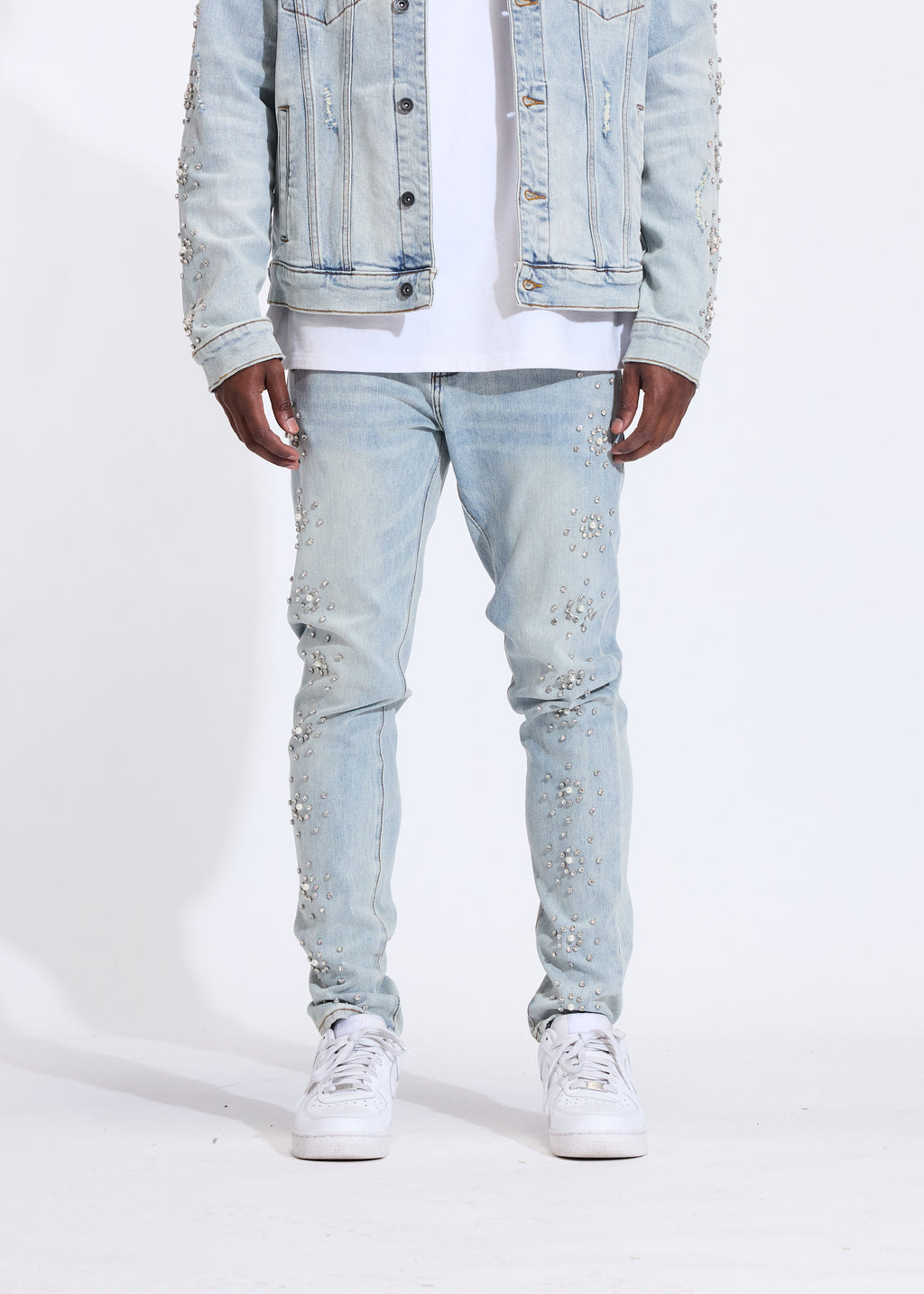Pearl Skinny Denim (Light Blue)