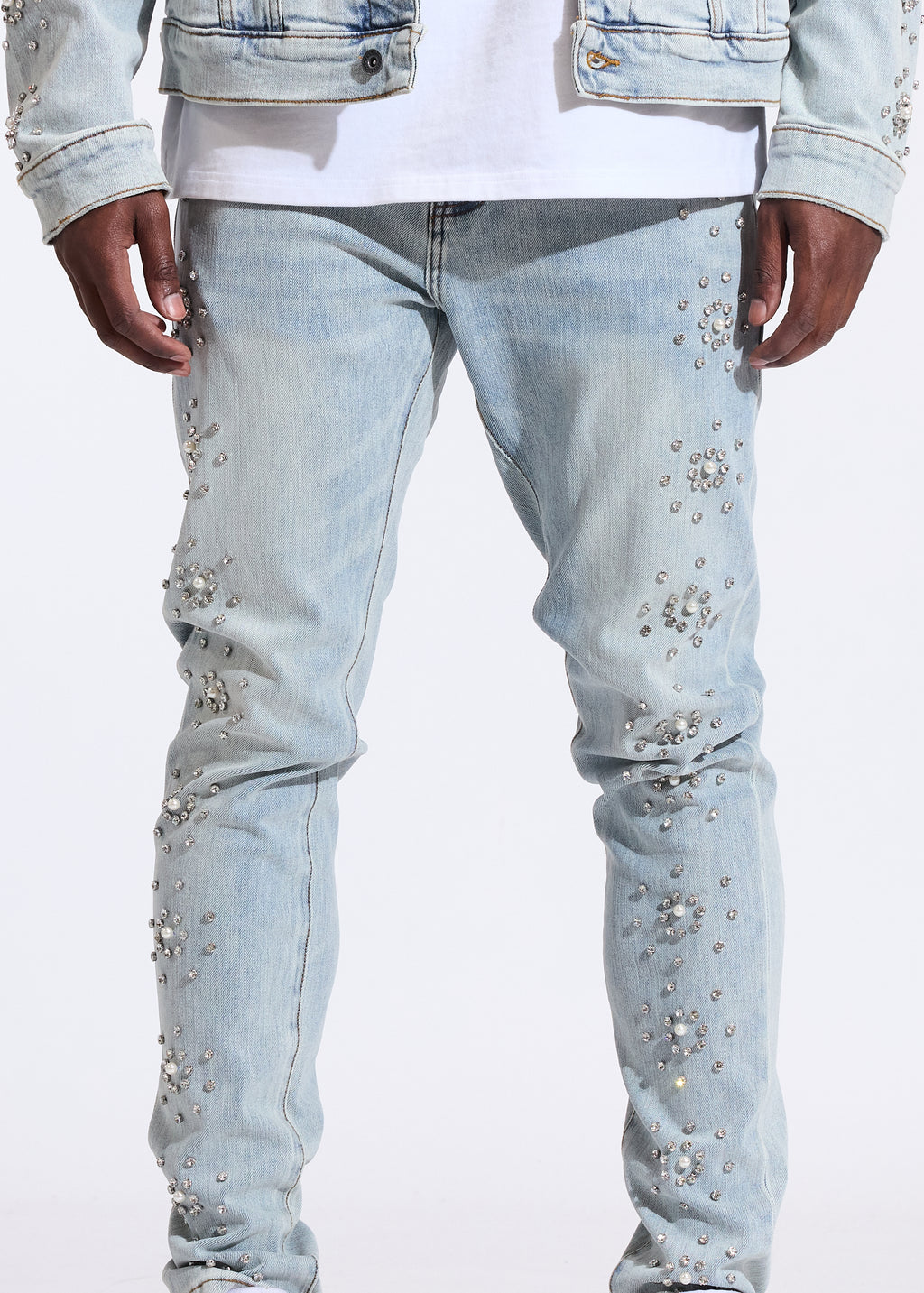 Pearl Skinny Denim (Light Blue)