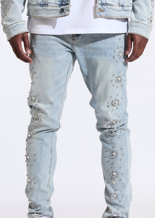 Pearl Skinny Denim (Light Blue)