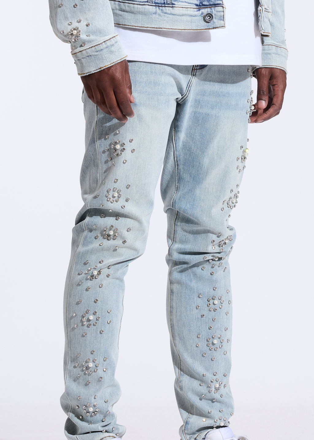 Pearl Skinny Denim (Light Blue)