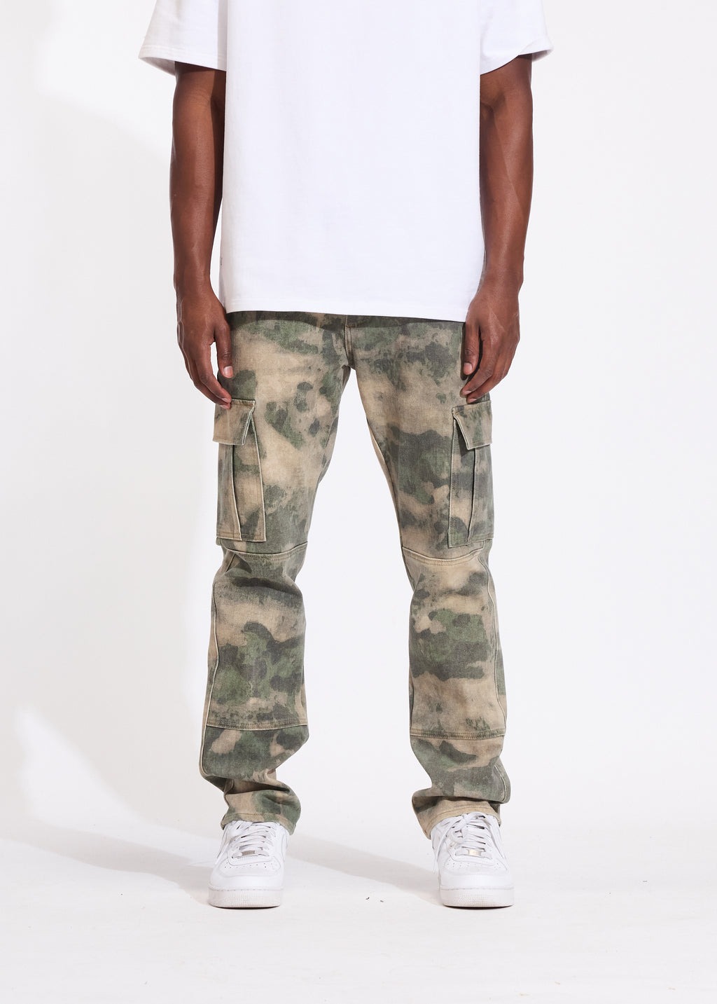 Military Cargo Denim (Camo)