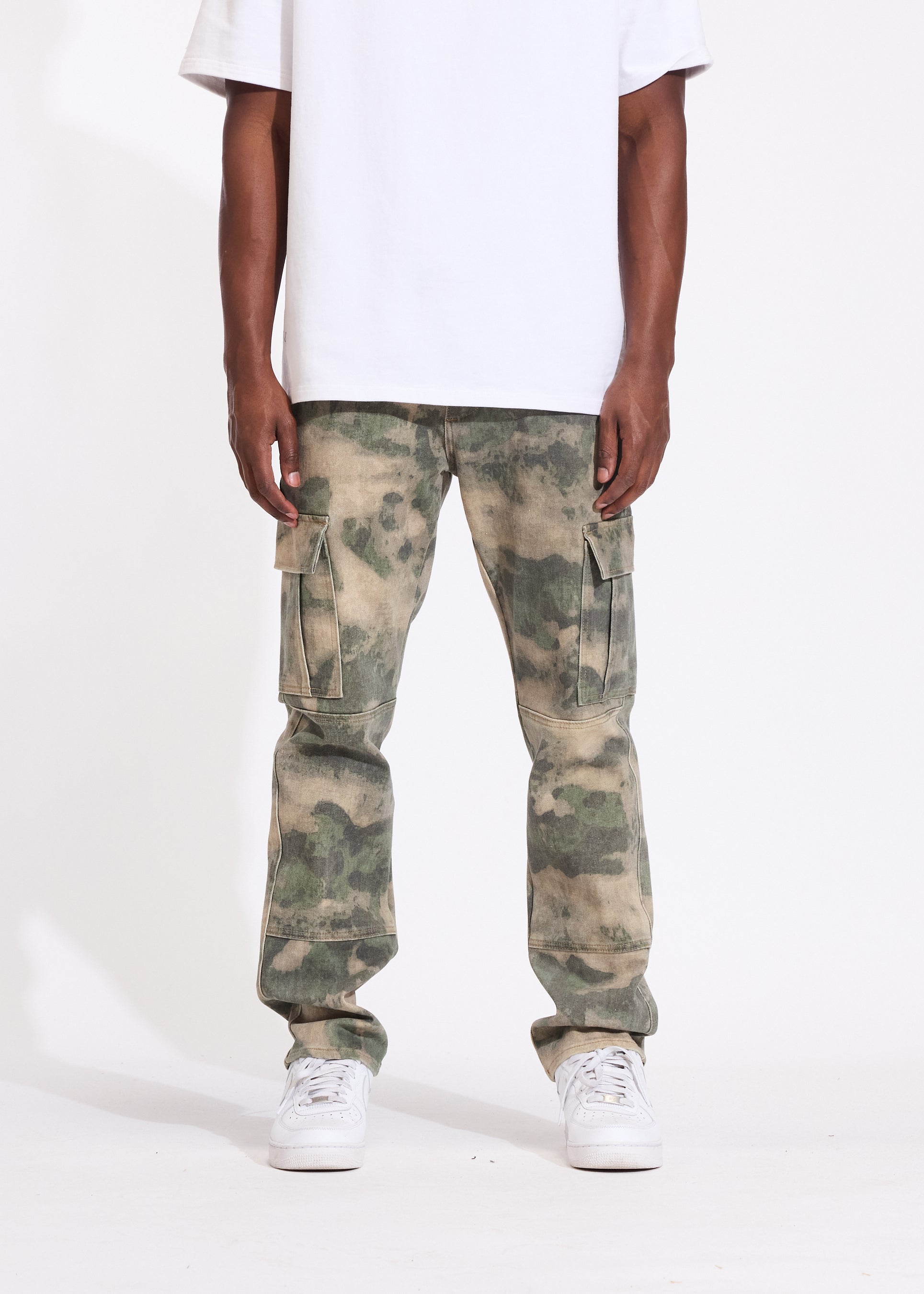 Military Cargo Denim (Camo)