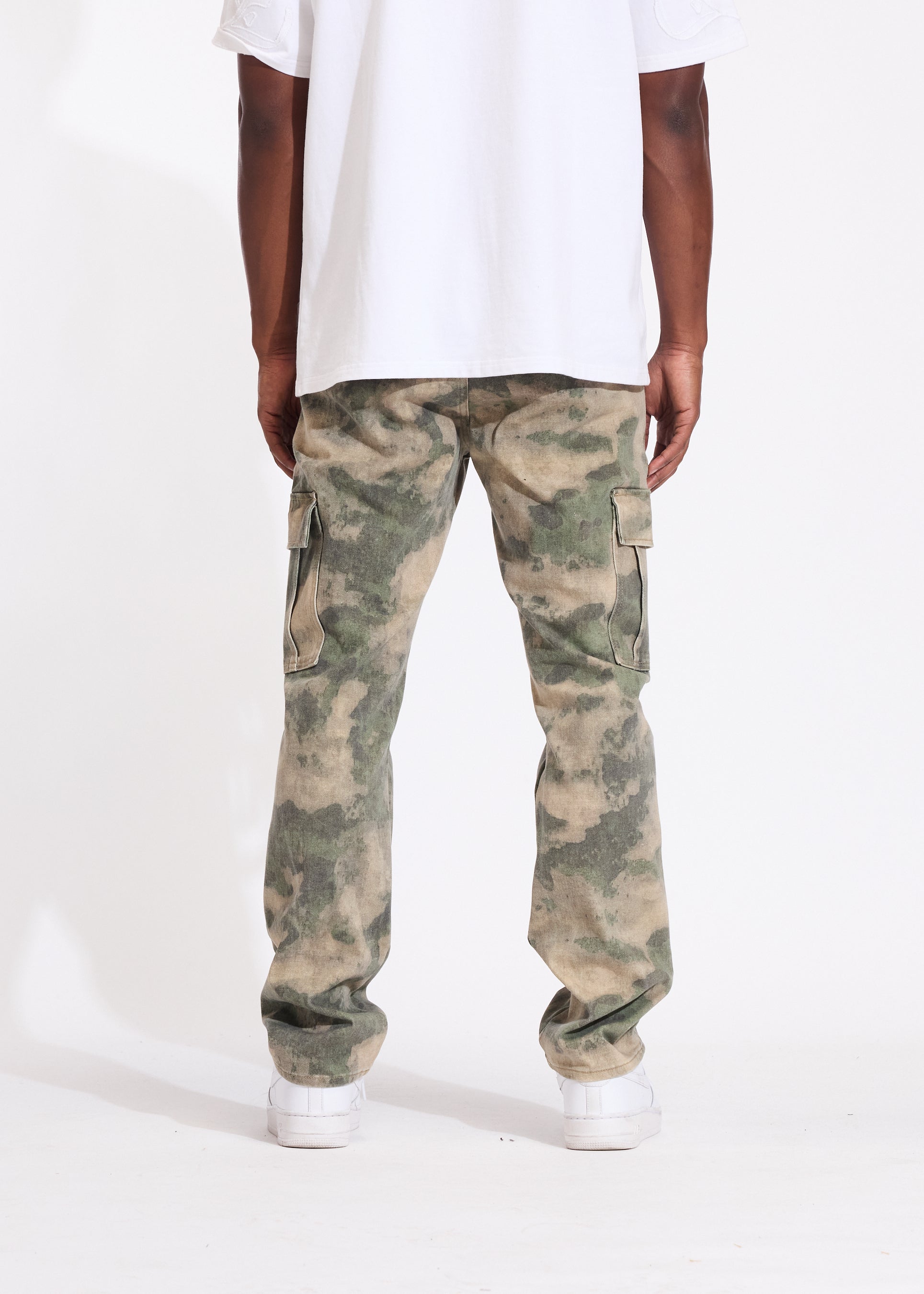 Military Cargo Denim (Camo)