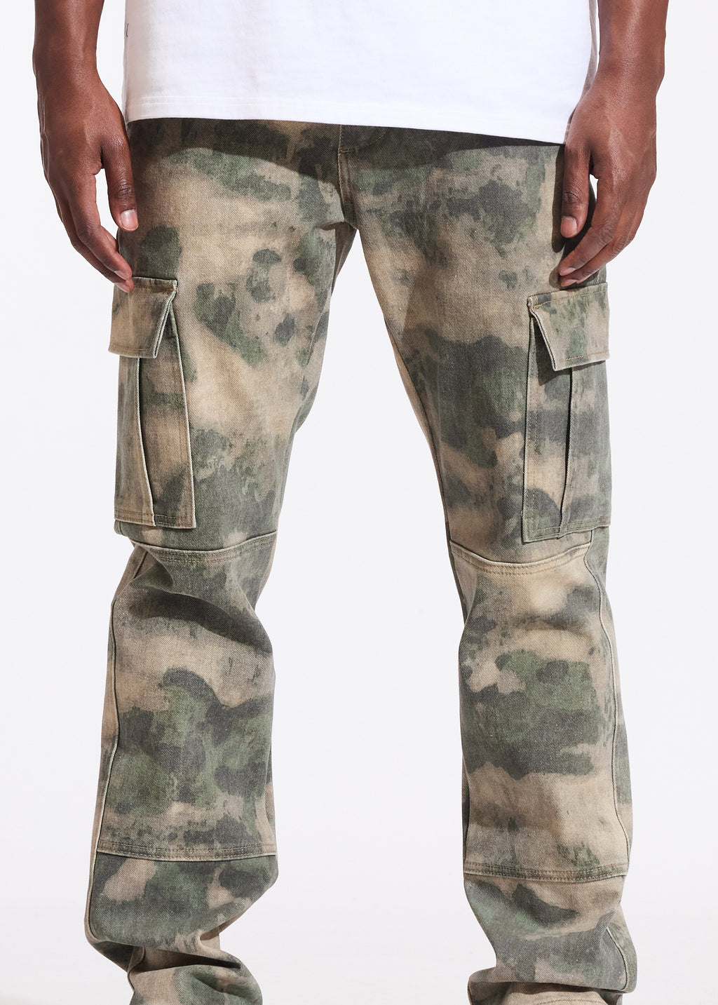 Military Cargo Denim (Camo)