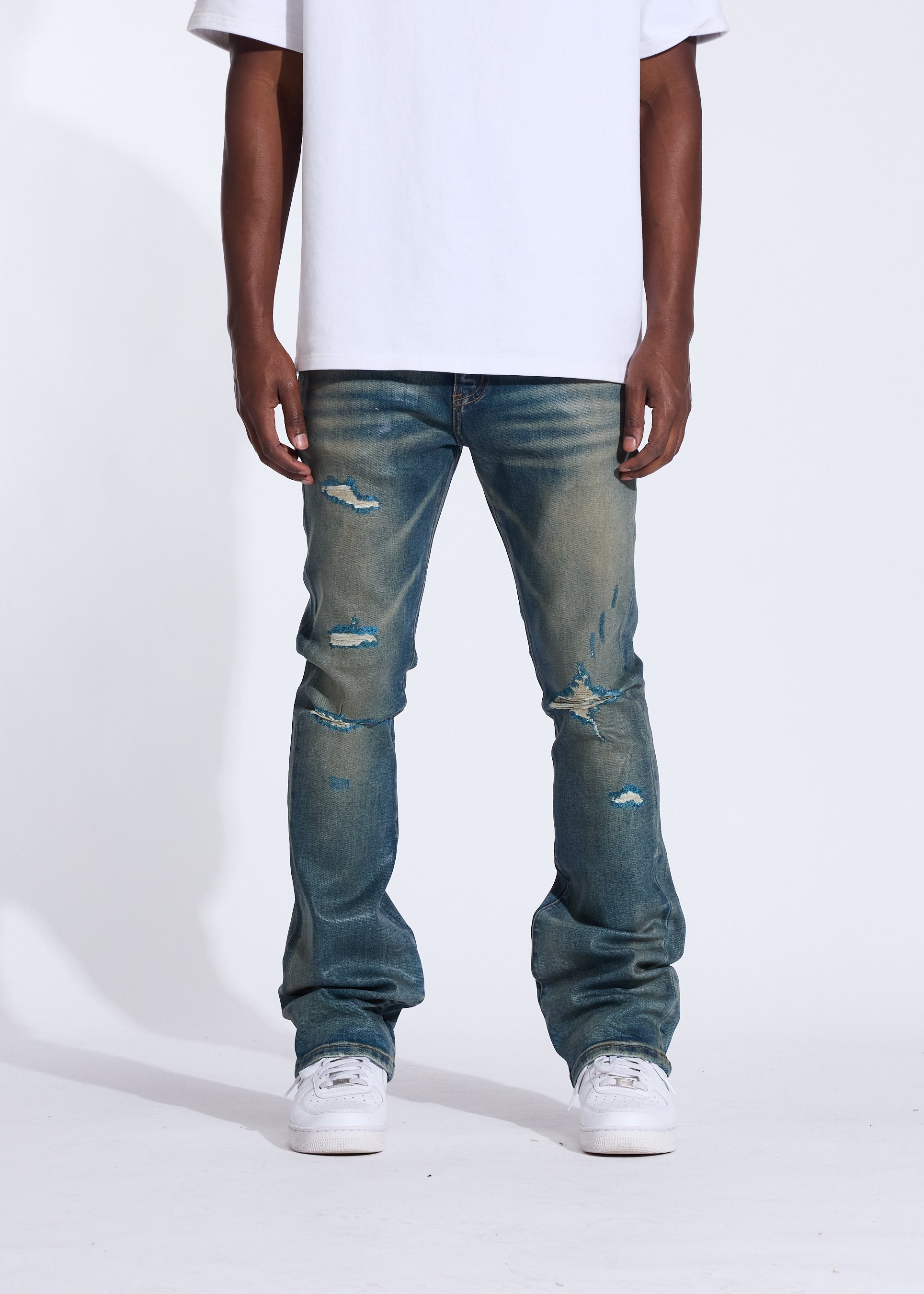 Arch Flare Denim (Blue Wax)