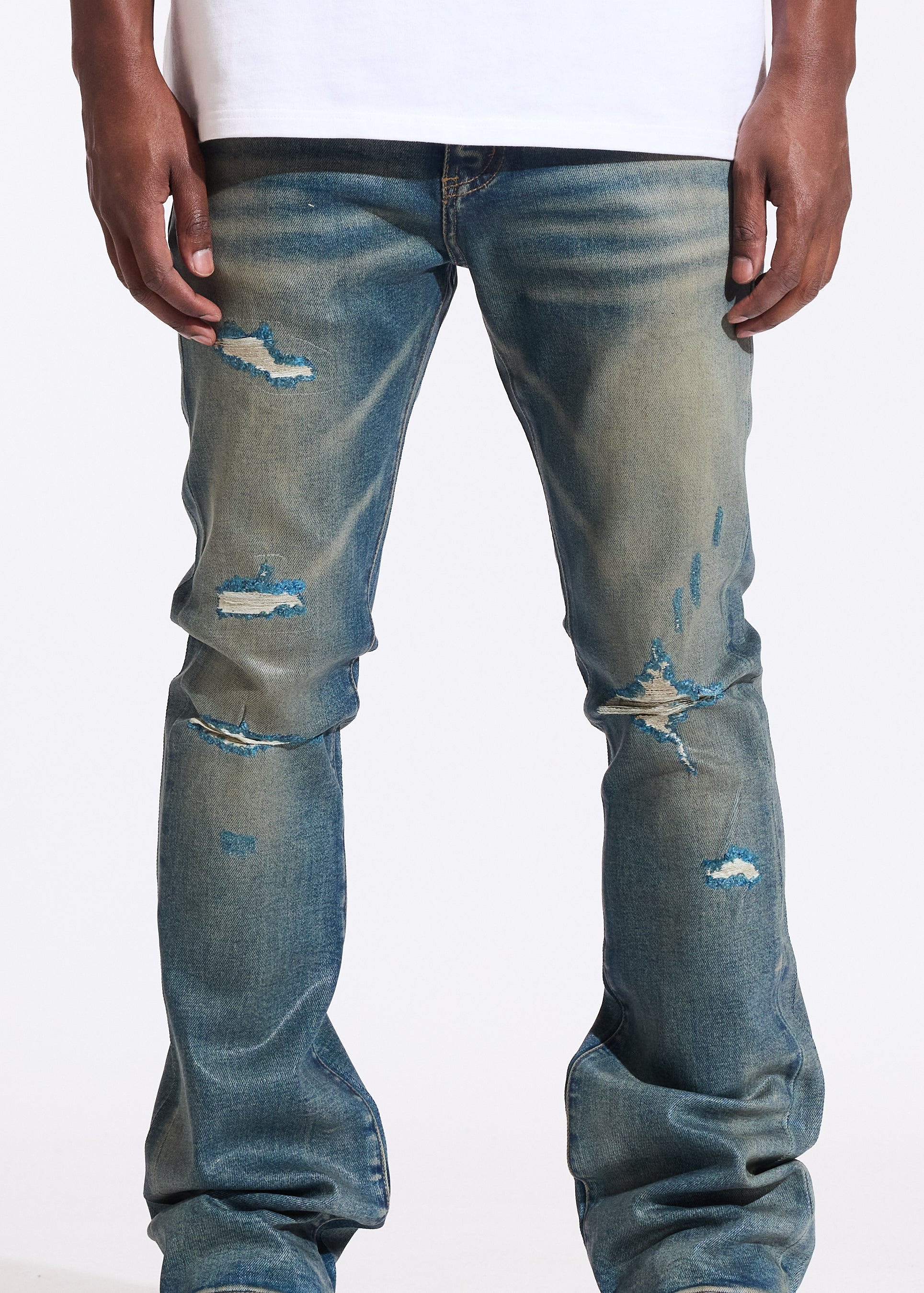 Arch Flare Denim (Blue Wax)