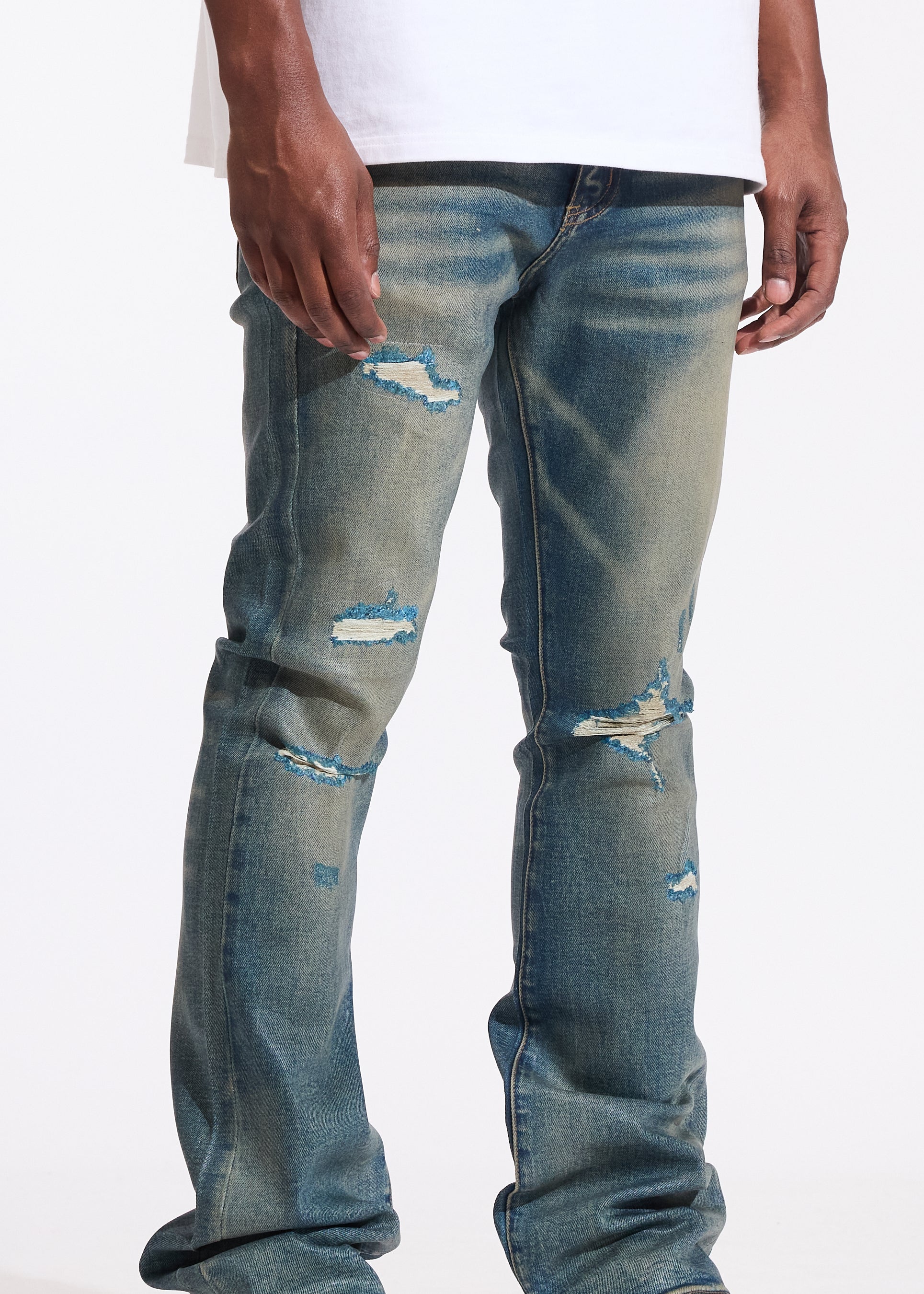 Arch Flare Denim (Blue Wax)