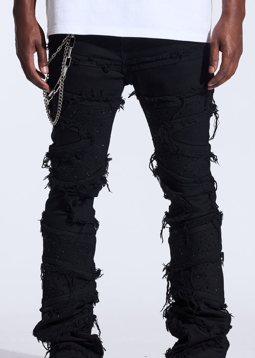 Jax Flare Denim (Black)