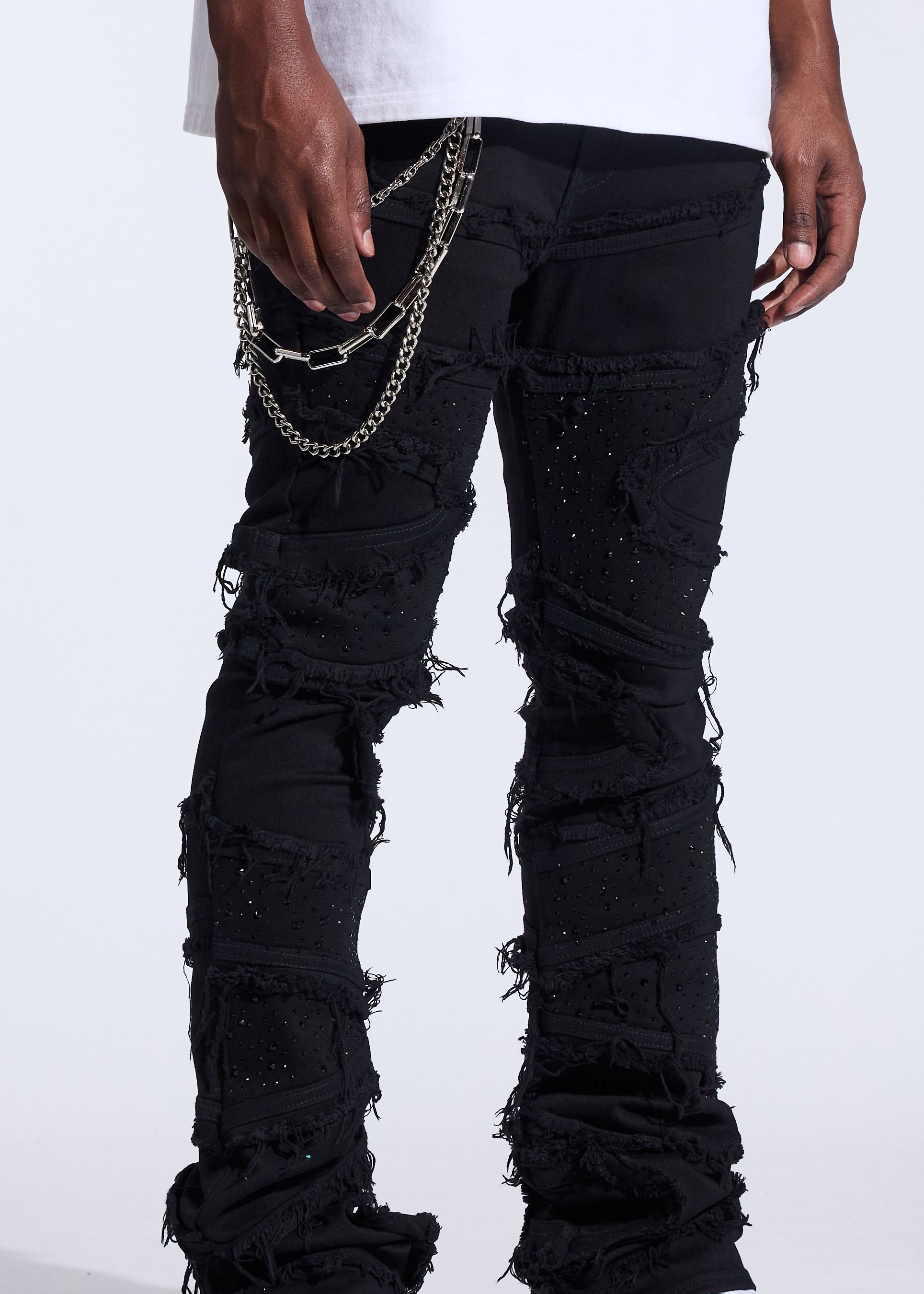 Jax Flare Denim (Black)