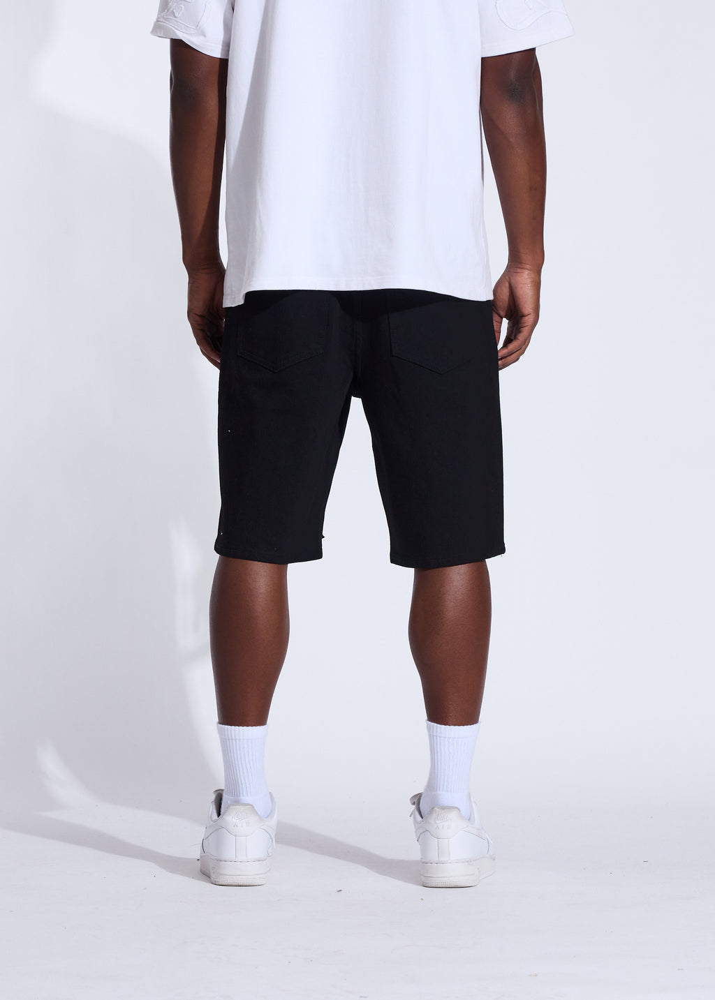 Rod Denim Shorts (Black)