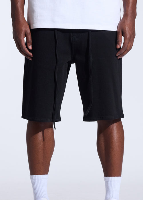 Rod Denim Shorts (Black)