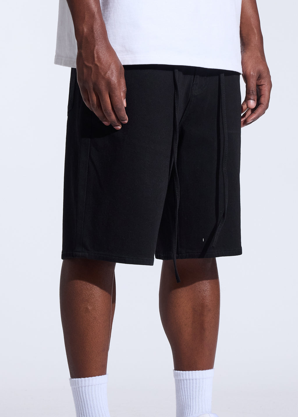 Rod Denim Shorts (Black)