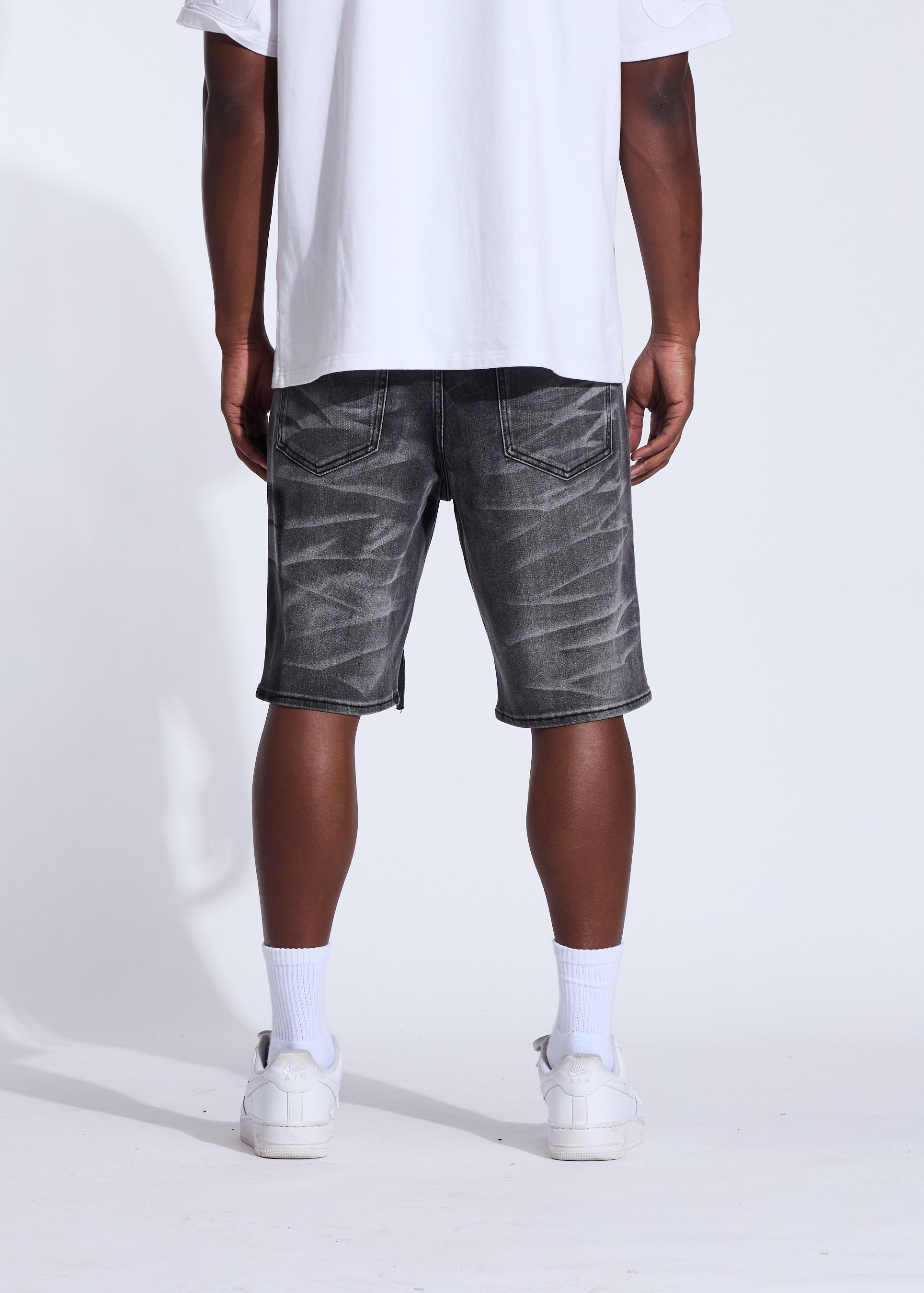 Rod Denim Shorts (Vintage Grey) – Crysp Denim