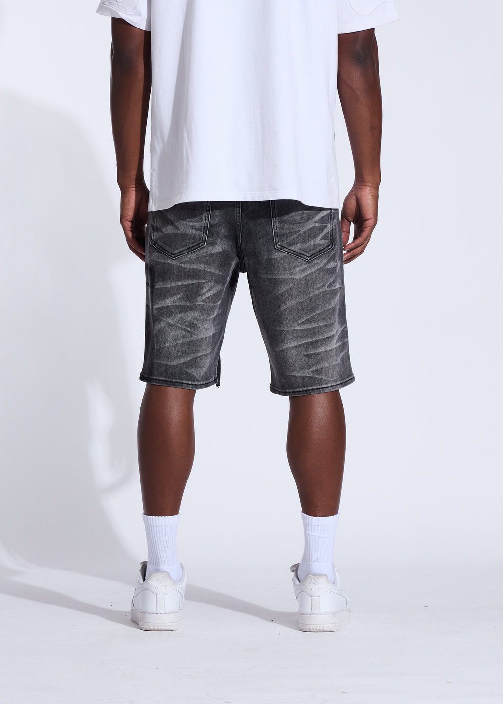 Rod Denim Shorts (Vintage Grey)