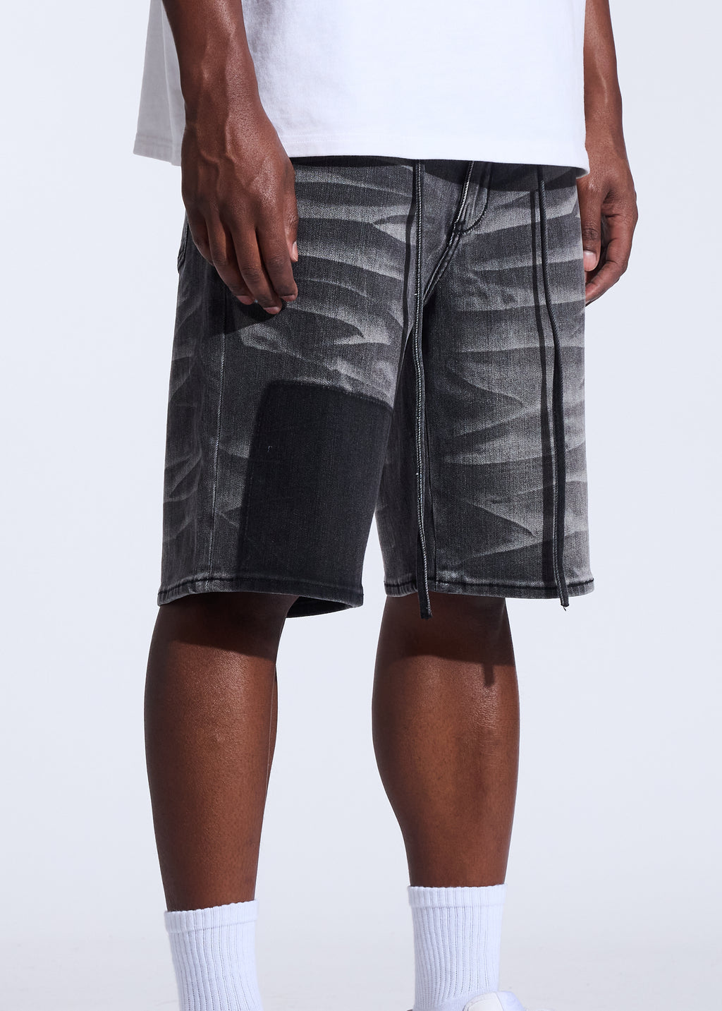 Rod Denim Shorts (Vintage Grey)