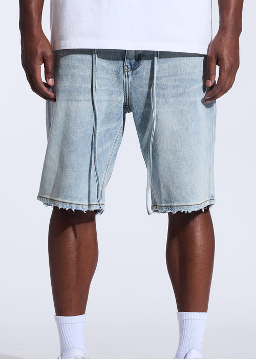 Rod Denim Shorts (Light Blue)