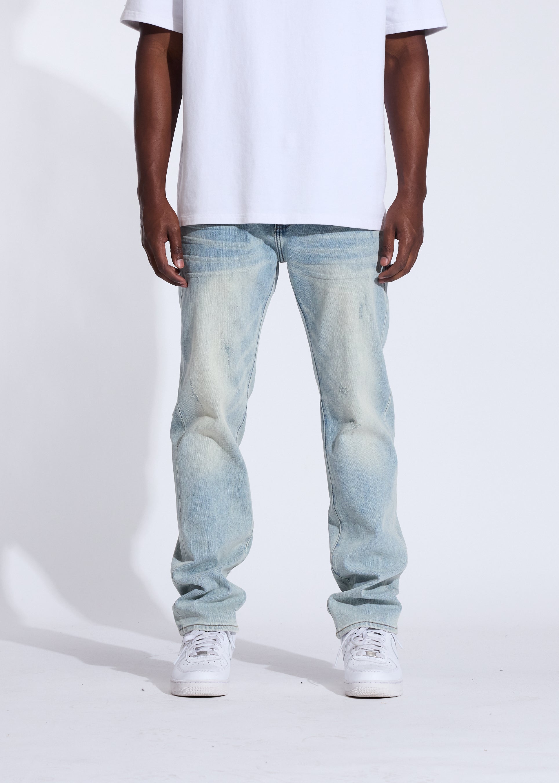 Pacific Straight Fit Denim (Light Blue) – Crysp Denim