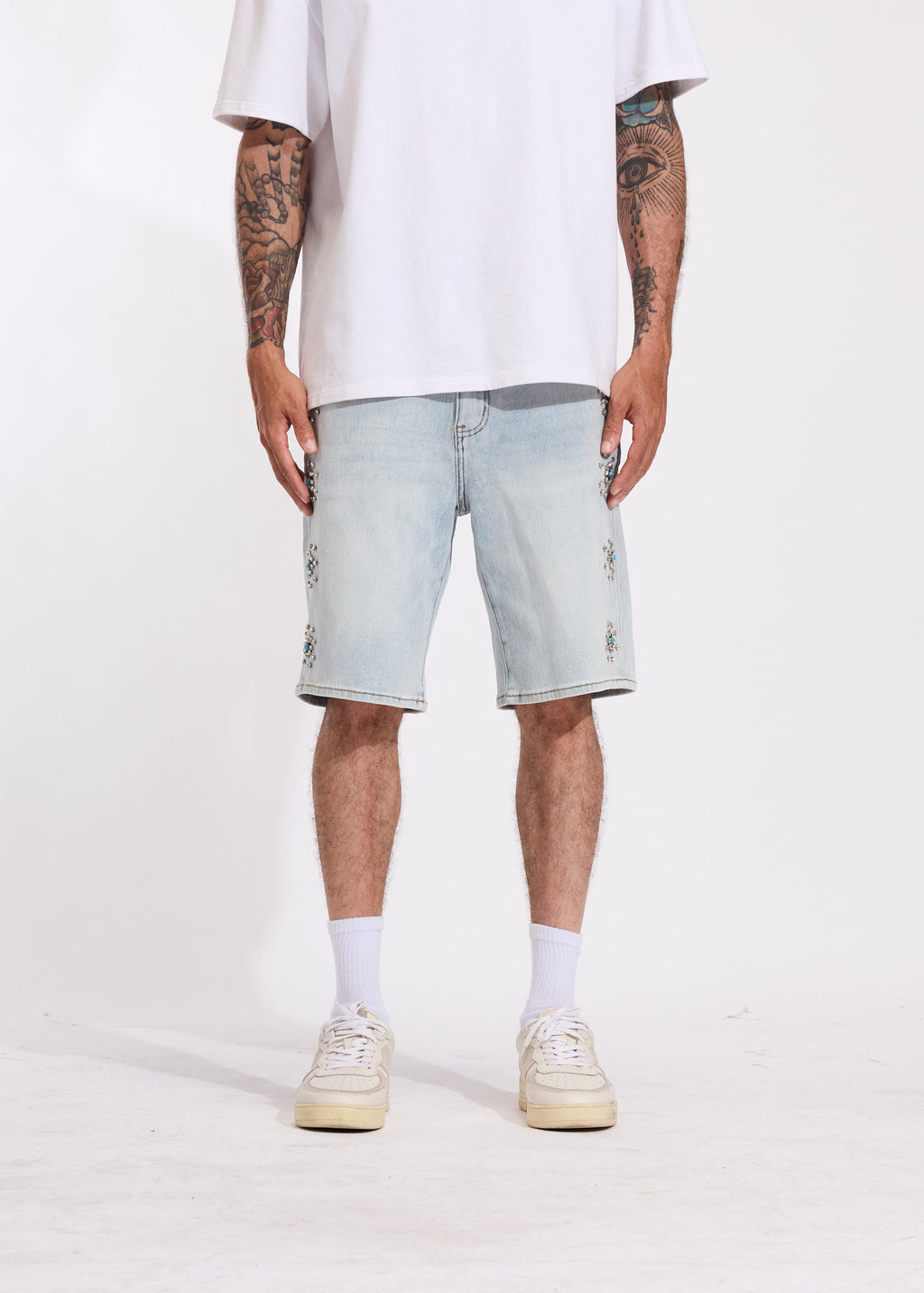 Diamond Shorts (Blue)
