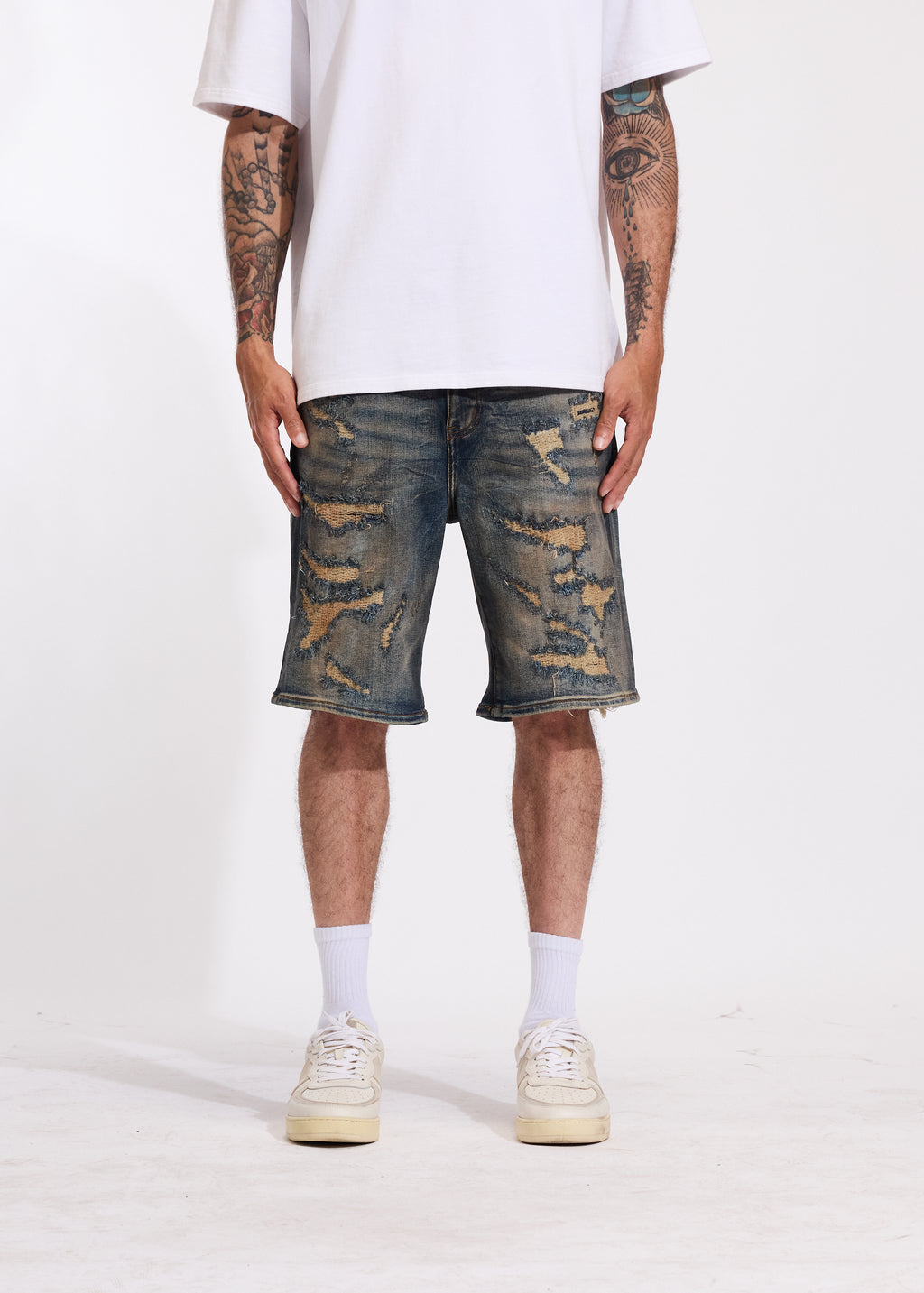 Cena Denim Shorts (Indigo)
