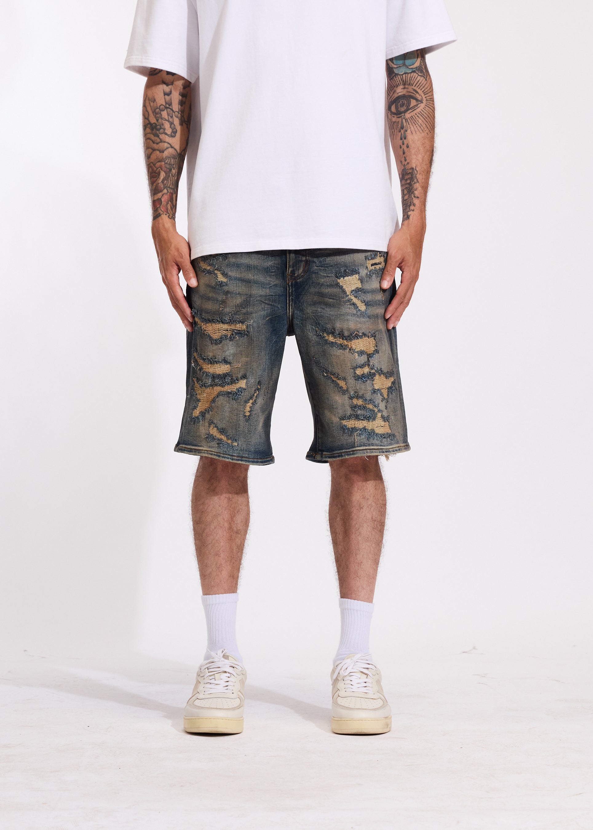 Cena Denim Shorts (Indigo)